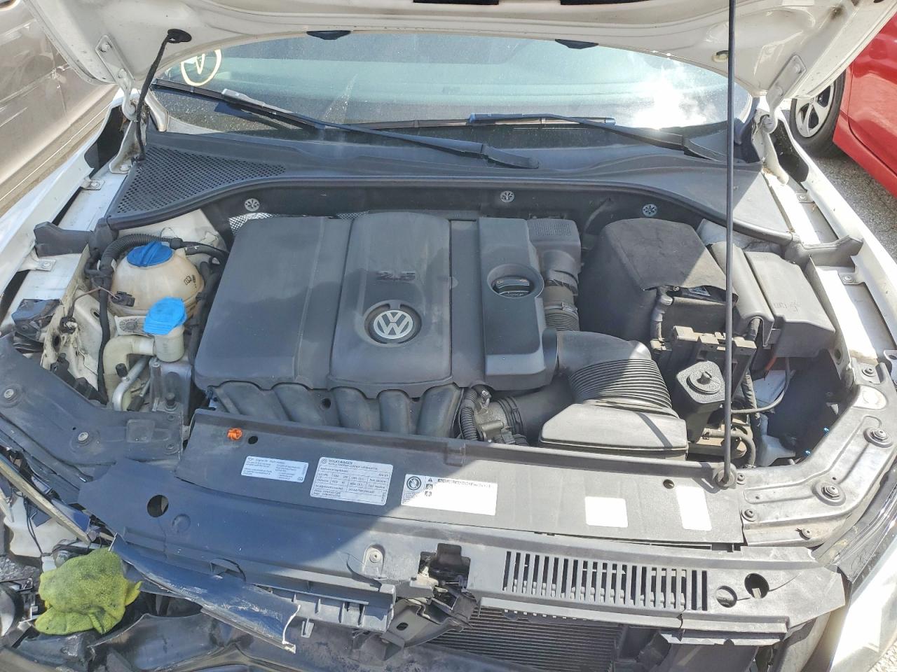 2012 Volkswagen Passat Se Белый vin: 1VWBP7A36CC083620