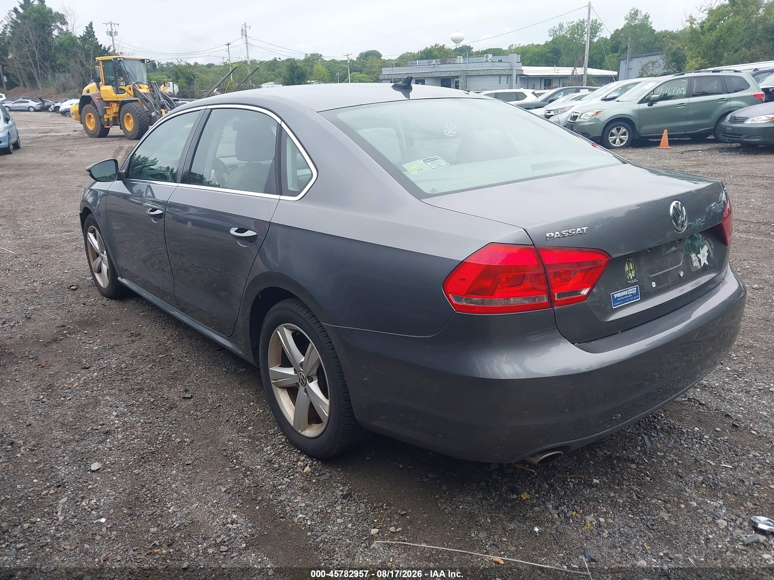 2012 Volkswagen Passat 2.5l Se Серебряный vin: 1VWBP7A37CC028612