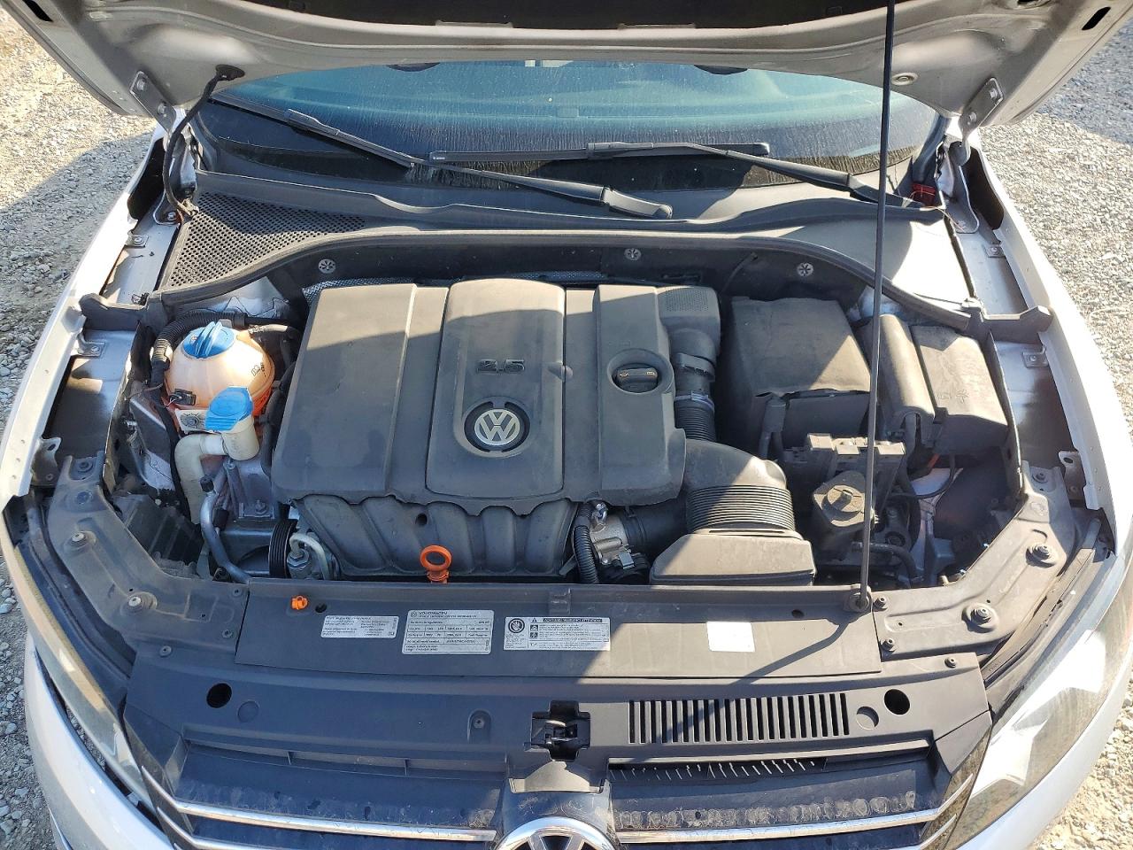 2012 Volkswagen Passat Se Silver vin: 1VWBP7A37CC051159