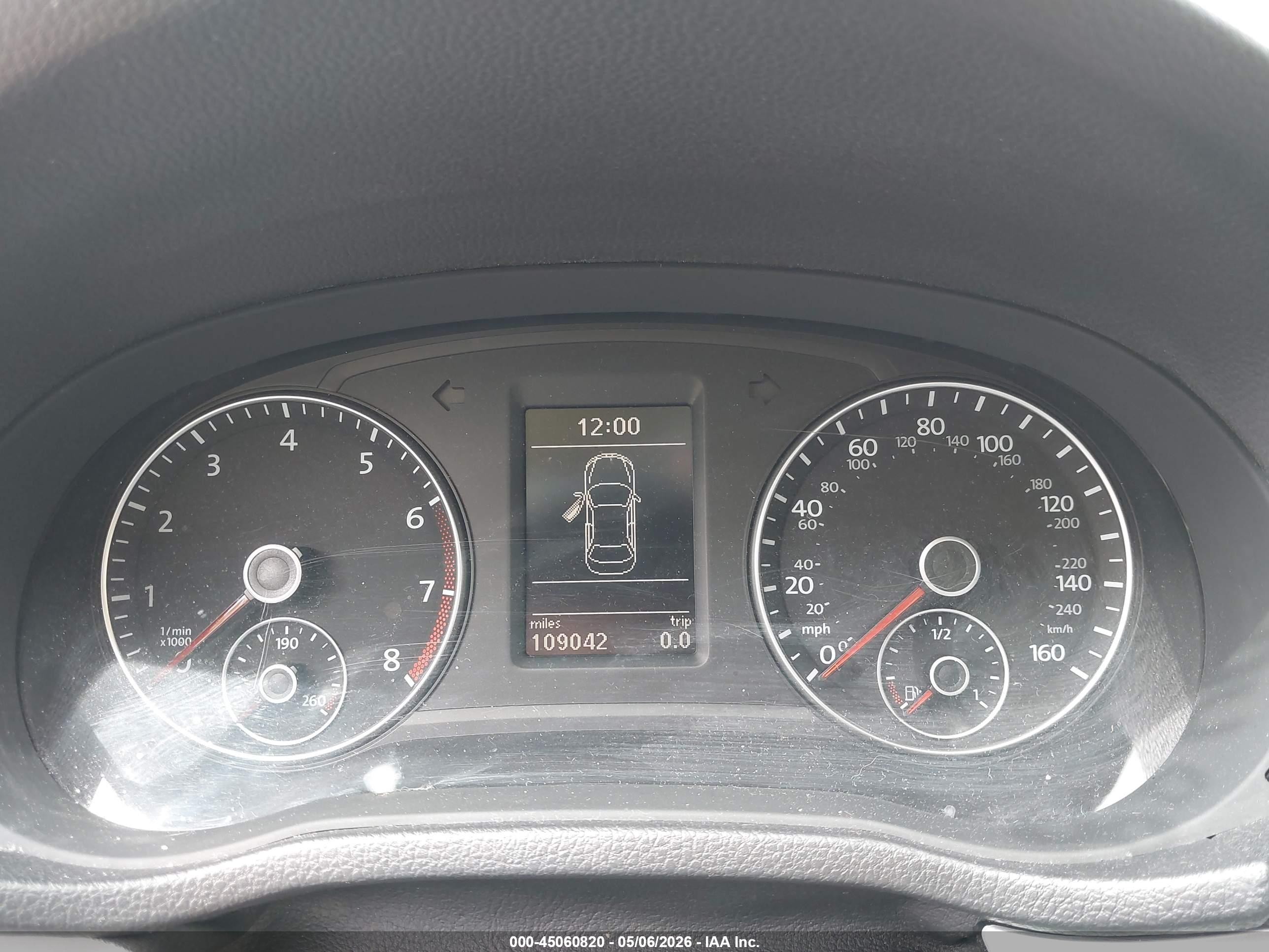 2012 Volkswagen Passat 2.5l Se Белый vin: 1VWBP7A37CC094884