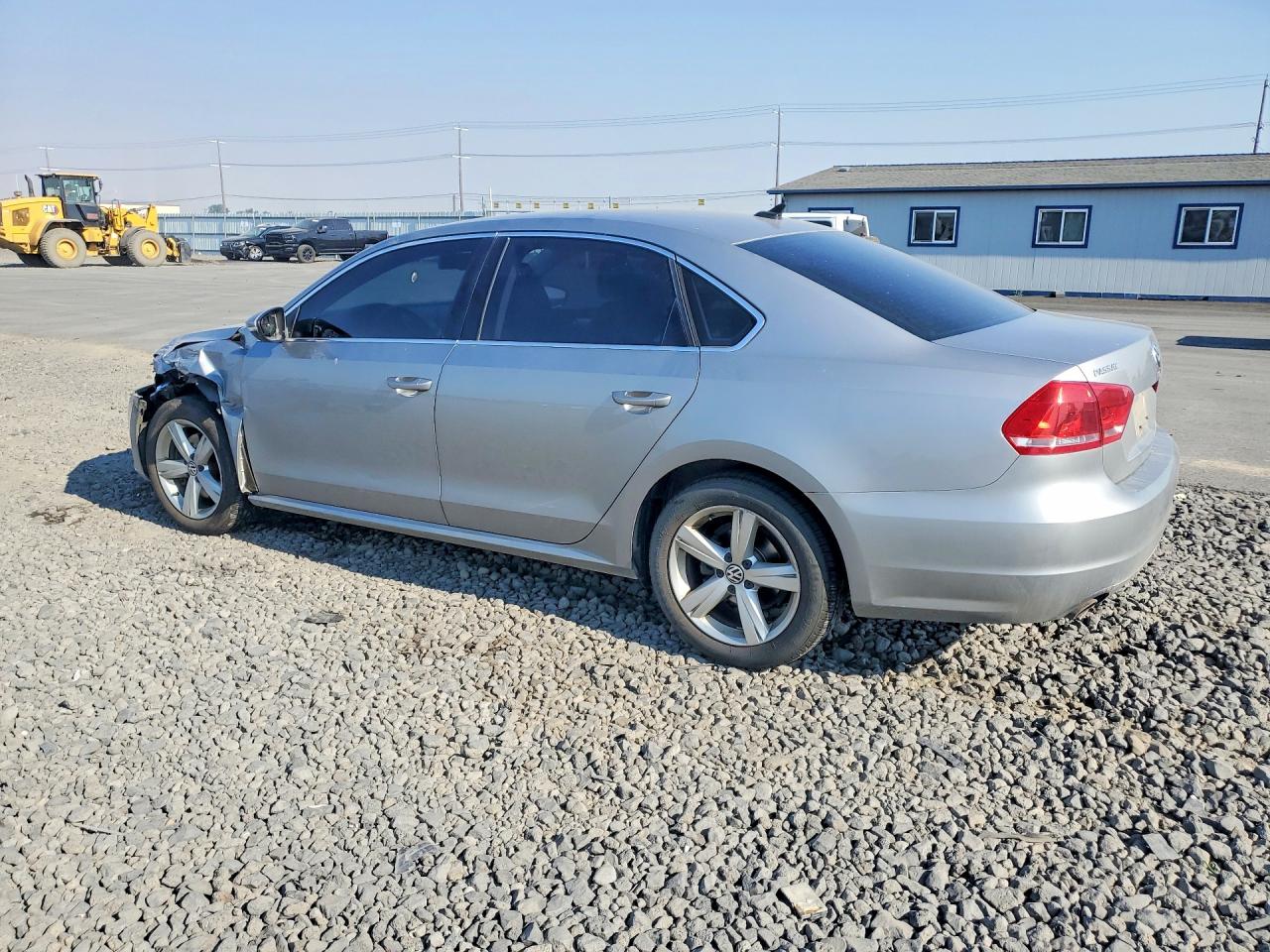2012 Volkswagen Passat Se Silver vin: 1VWBP7A37CC099986
