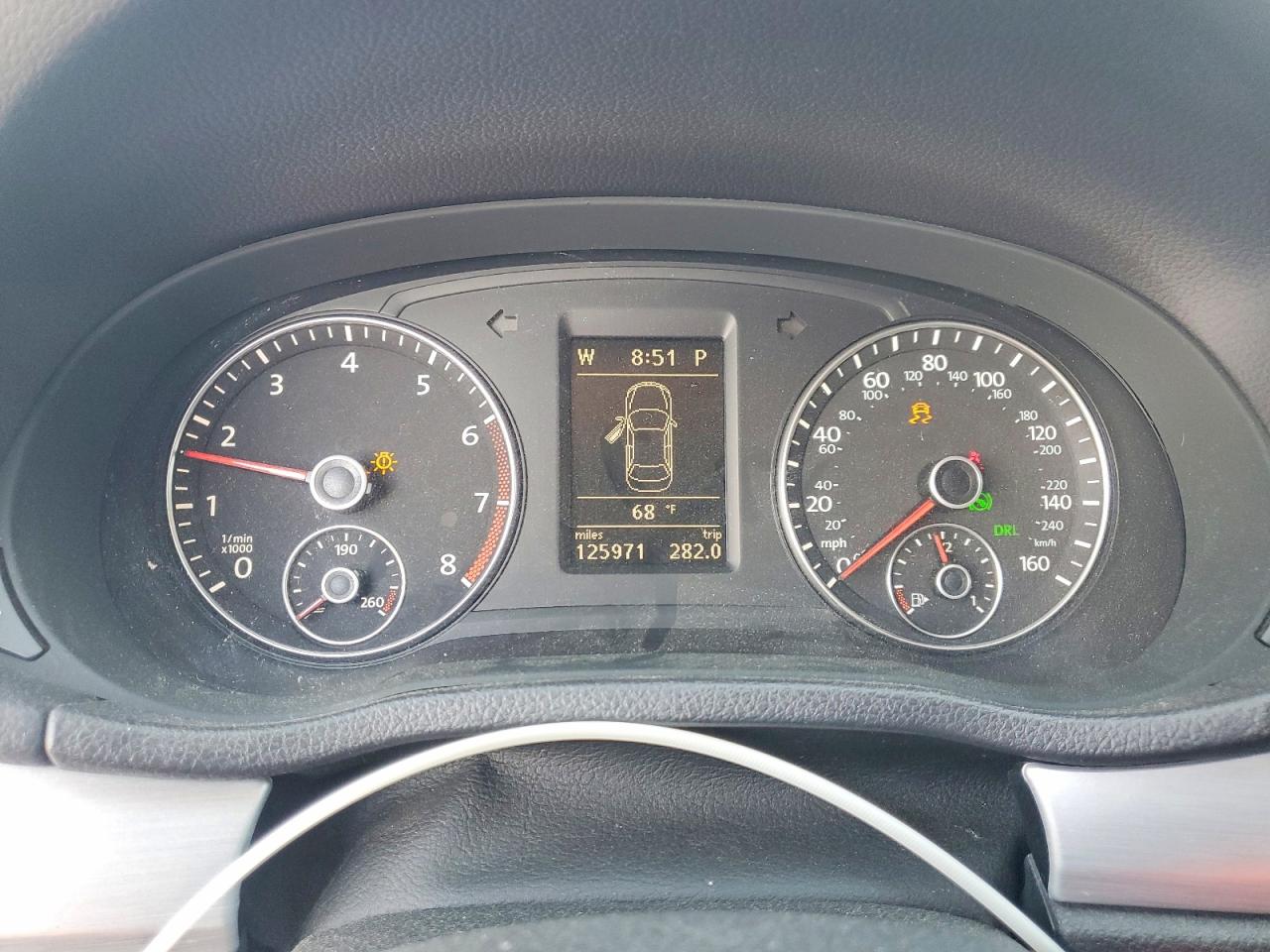 2012 Volkswagen Passat Se Silver vin: 1VWBP7A37CC099986