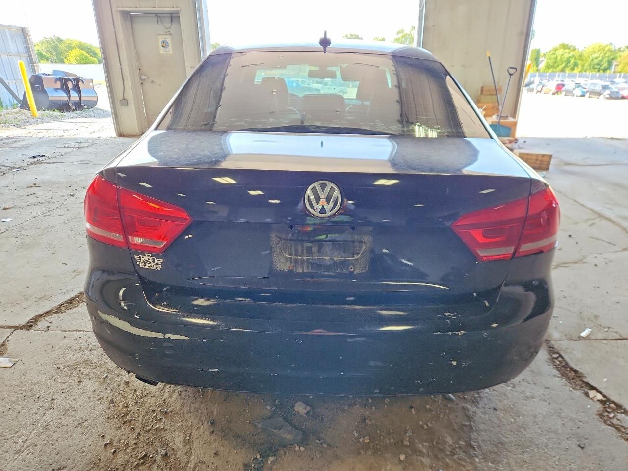 2012 Volkswagen Passat Se Black vin: 1VWBP7A37CC101252