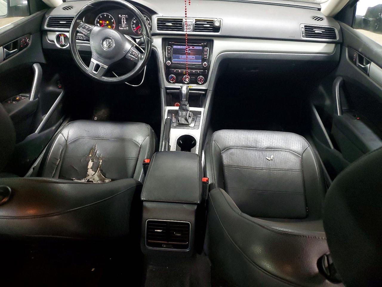 2013 Volkswagen Passat Se Silver vin: 1VWBP7A37DC097981