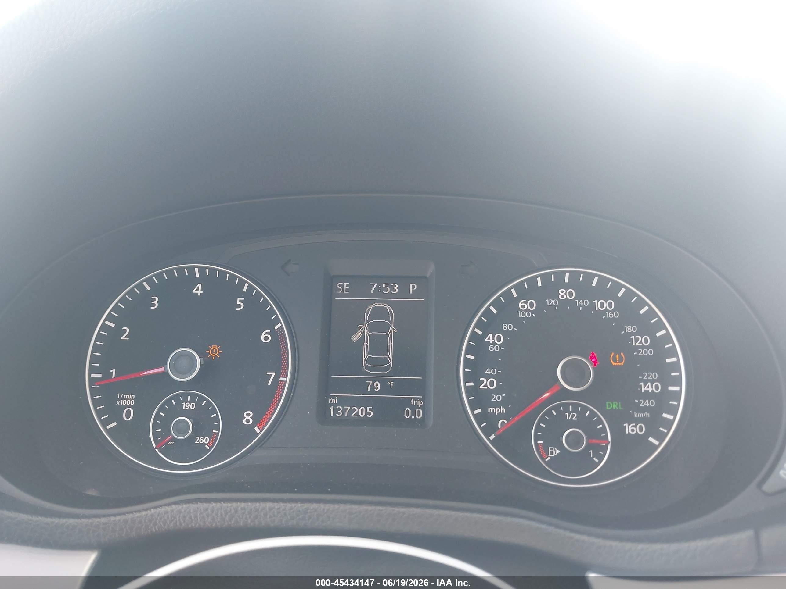 2013 Volkswagen Passat 2.5l Se Silver vin: 1VWBP7A37DC101513