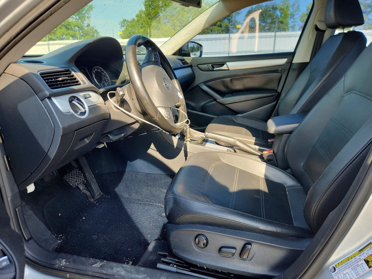 2013 Volkswagen Passat Se Silver vin: 1VWBP7A37DC115122