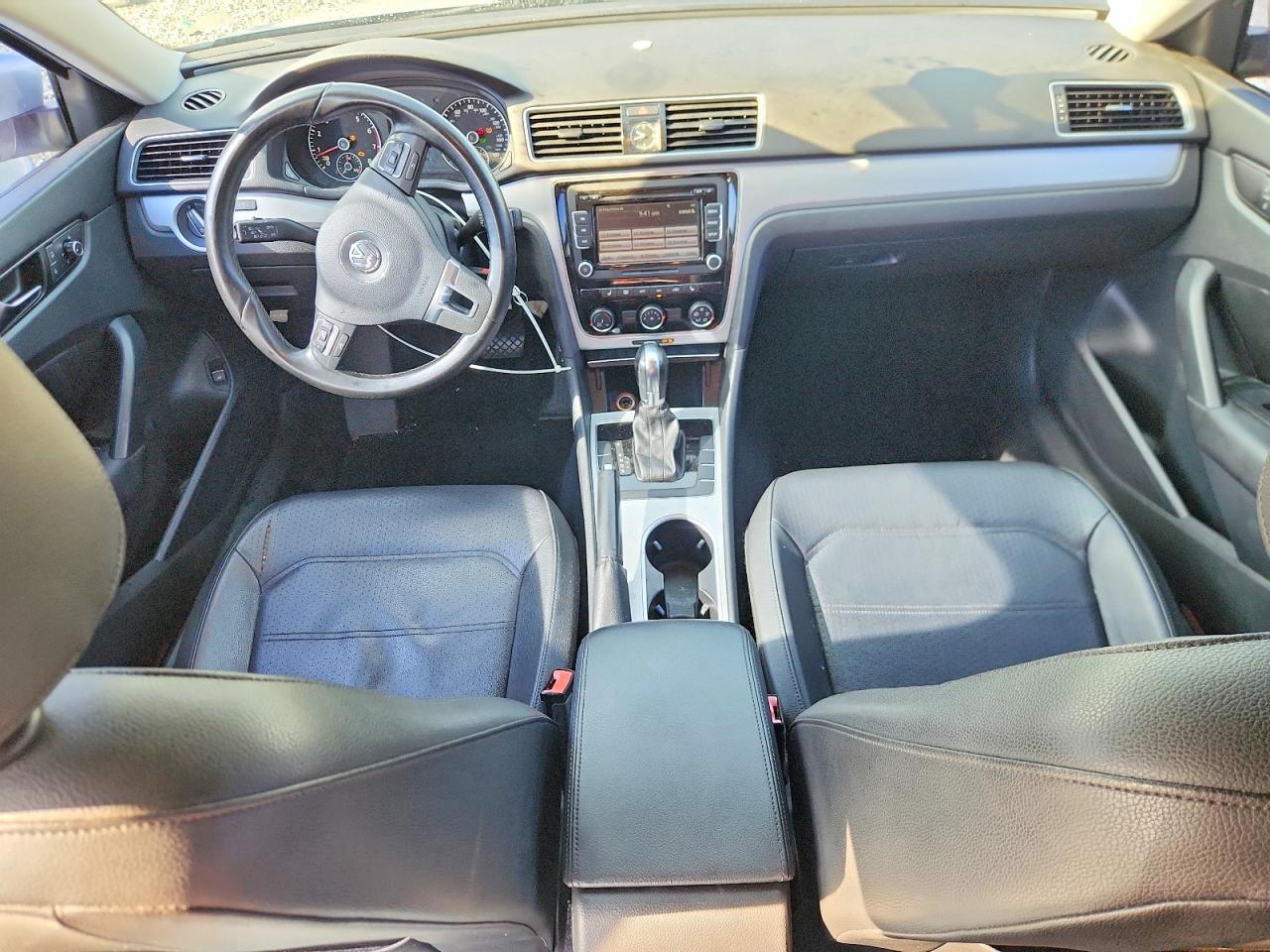 2013 Volkswagen Passat Se Silver vin: 1VWBP7A37DC115122