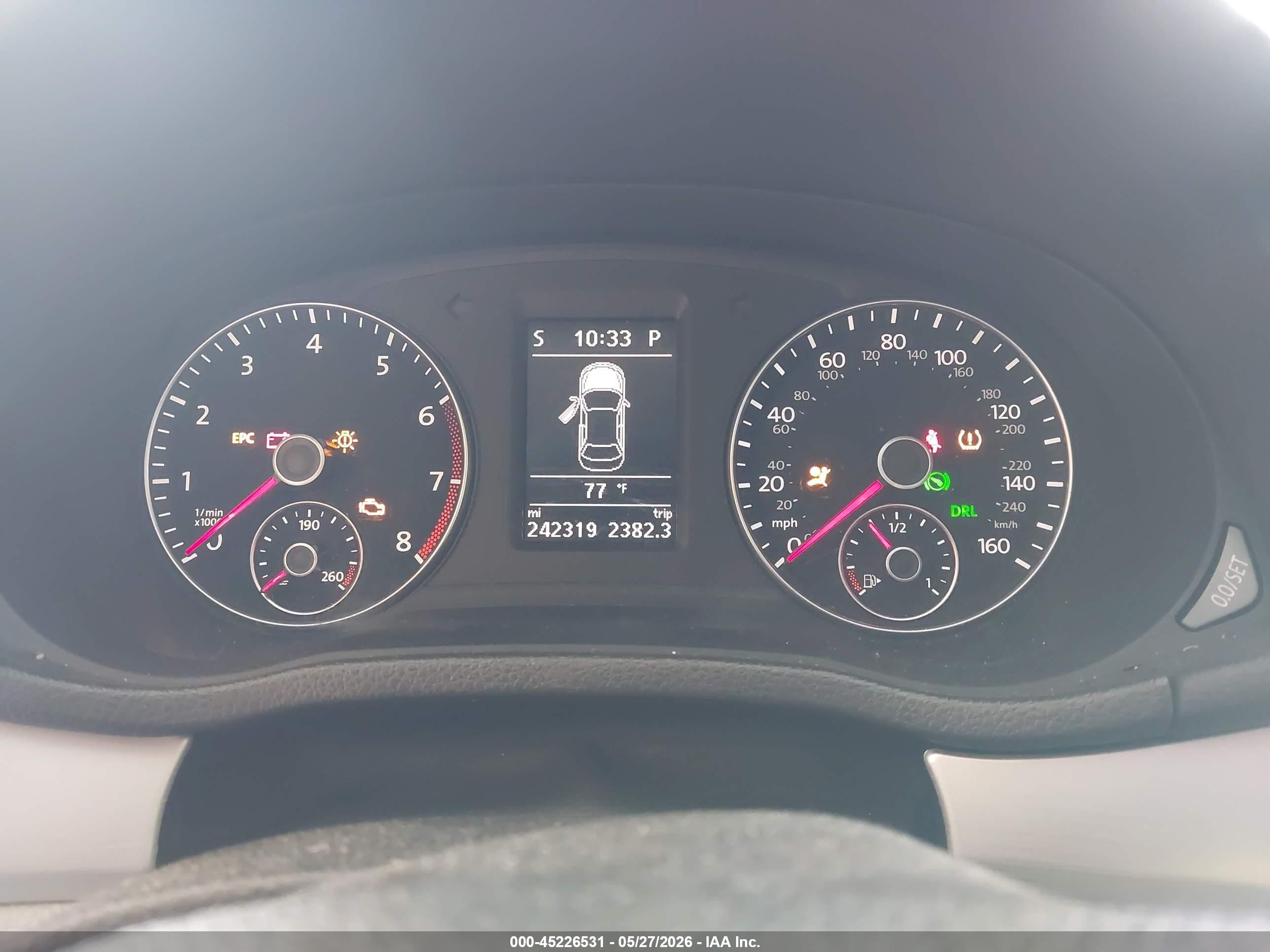 2013 Volkswagen Passat 2.5l Se Серебряный vin: 1VWBP7A37DC131689
