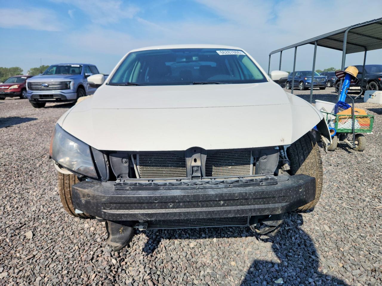 2014 Volkswagen Passat Se Белый vin: 1VWBP7A37EC004331