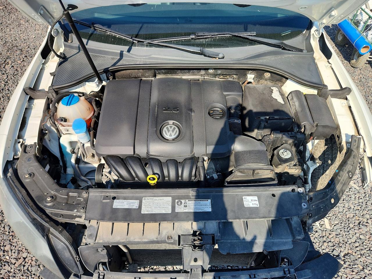 2014 Volkswagen Passat Se Белый vin: 1VWBP7A37EC004331