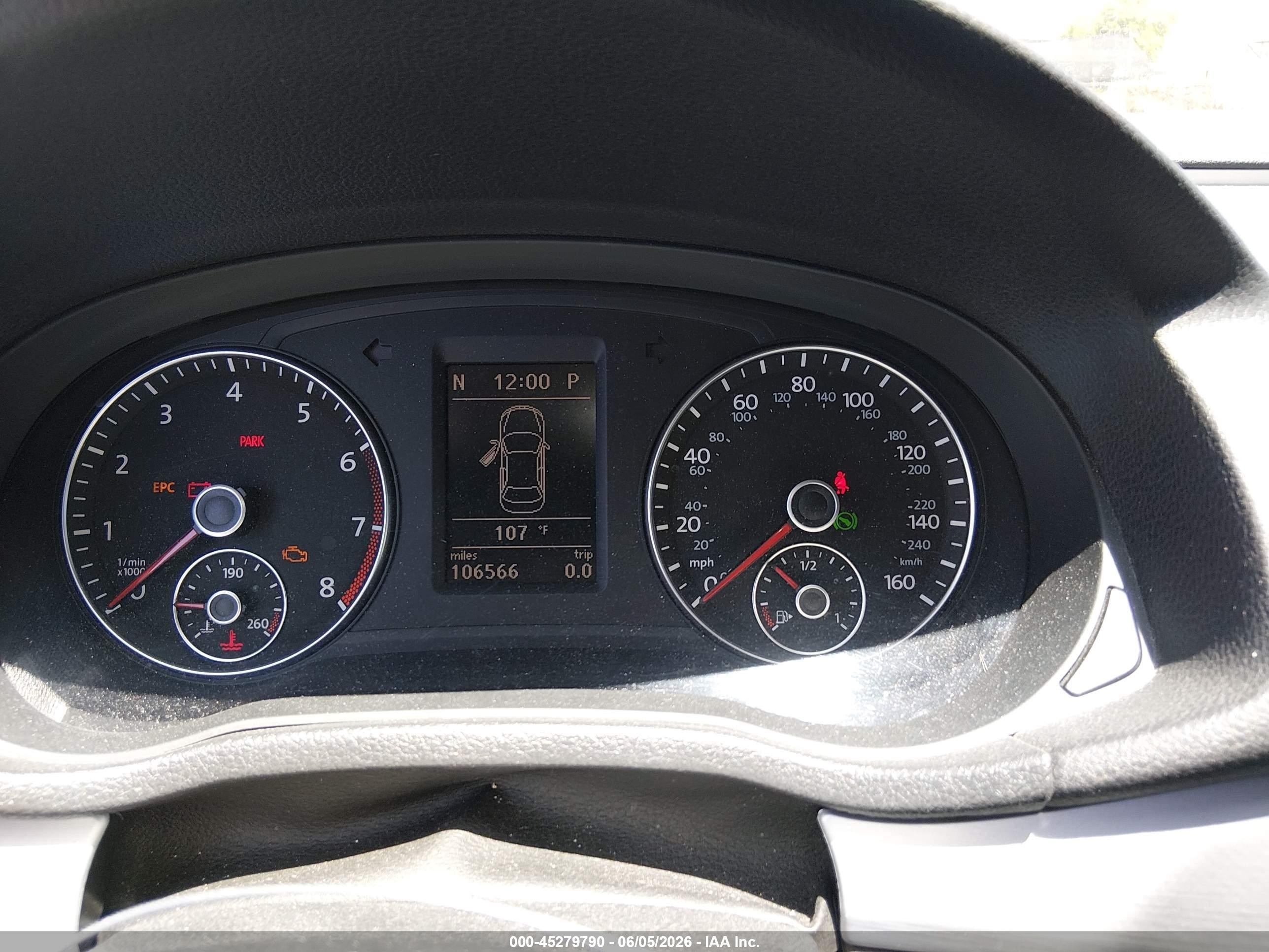 2012 Volkswagen Passat 2.5l Se Черный vin: 1VWBP7A38CC069329