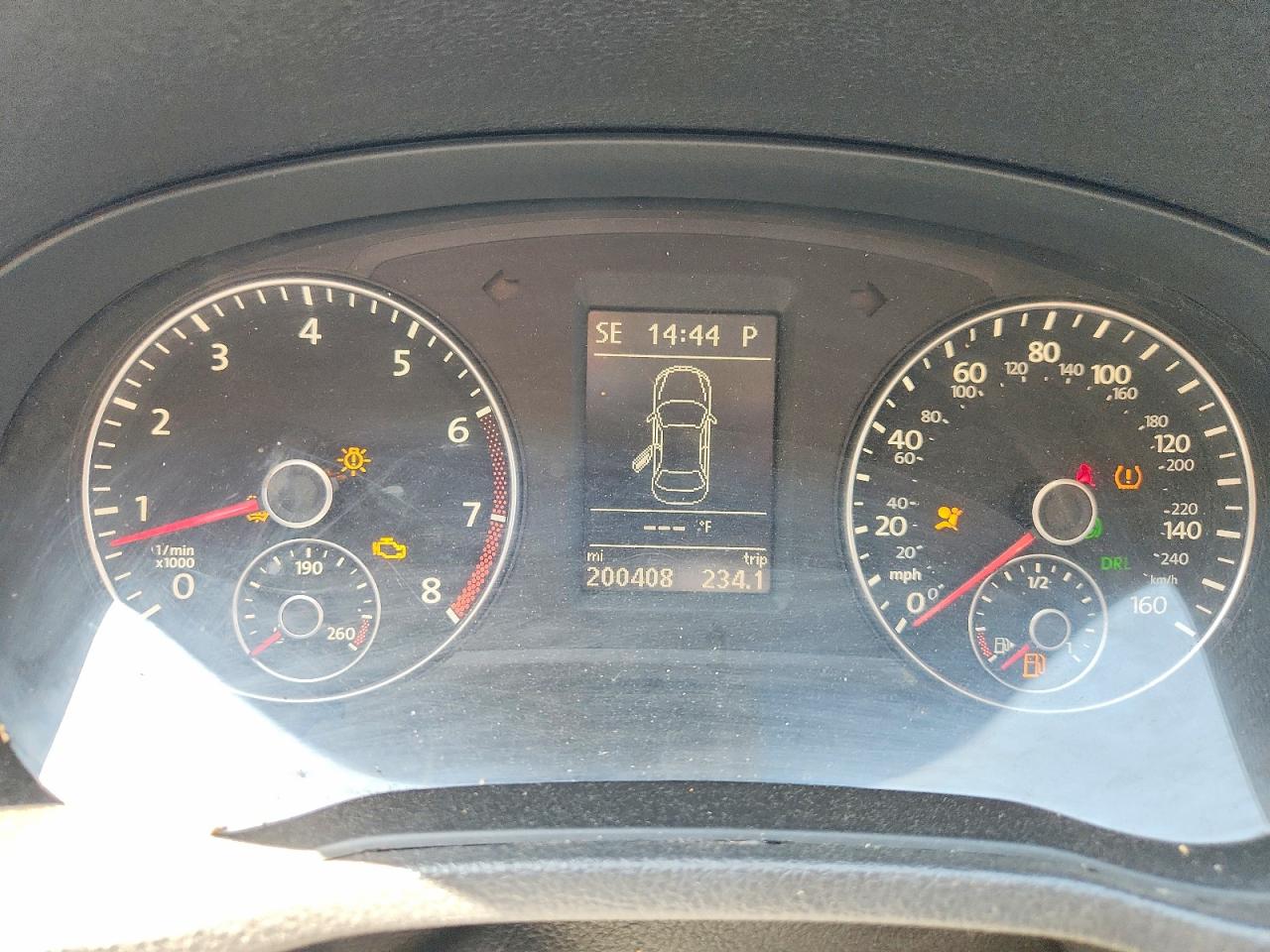2013 Volkswagen Passat Se White vin: 1VWBP7A38DC100385