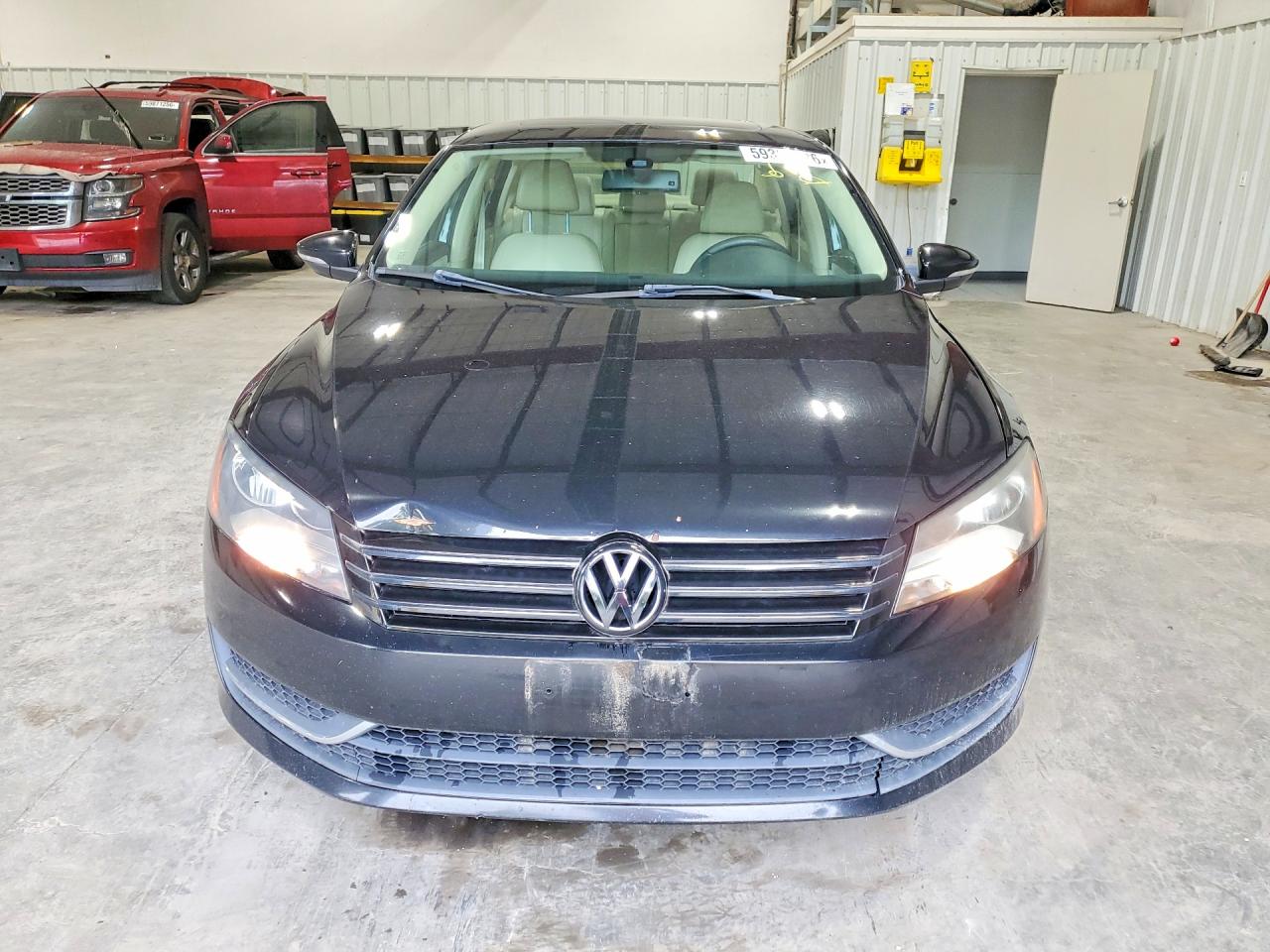 2012 Volkswagen Passat Se Black vin: 1VWBP7A39CC006871