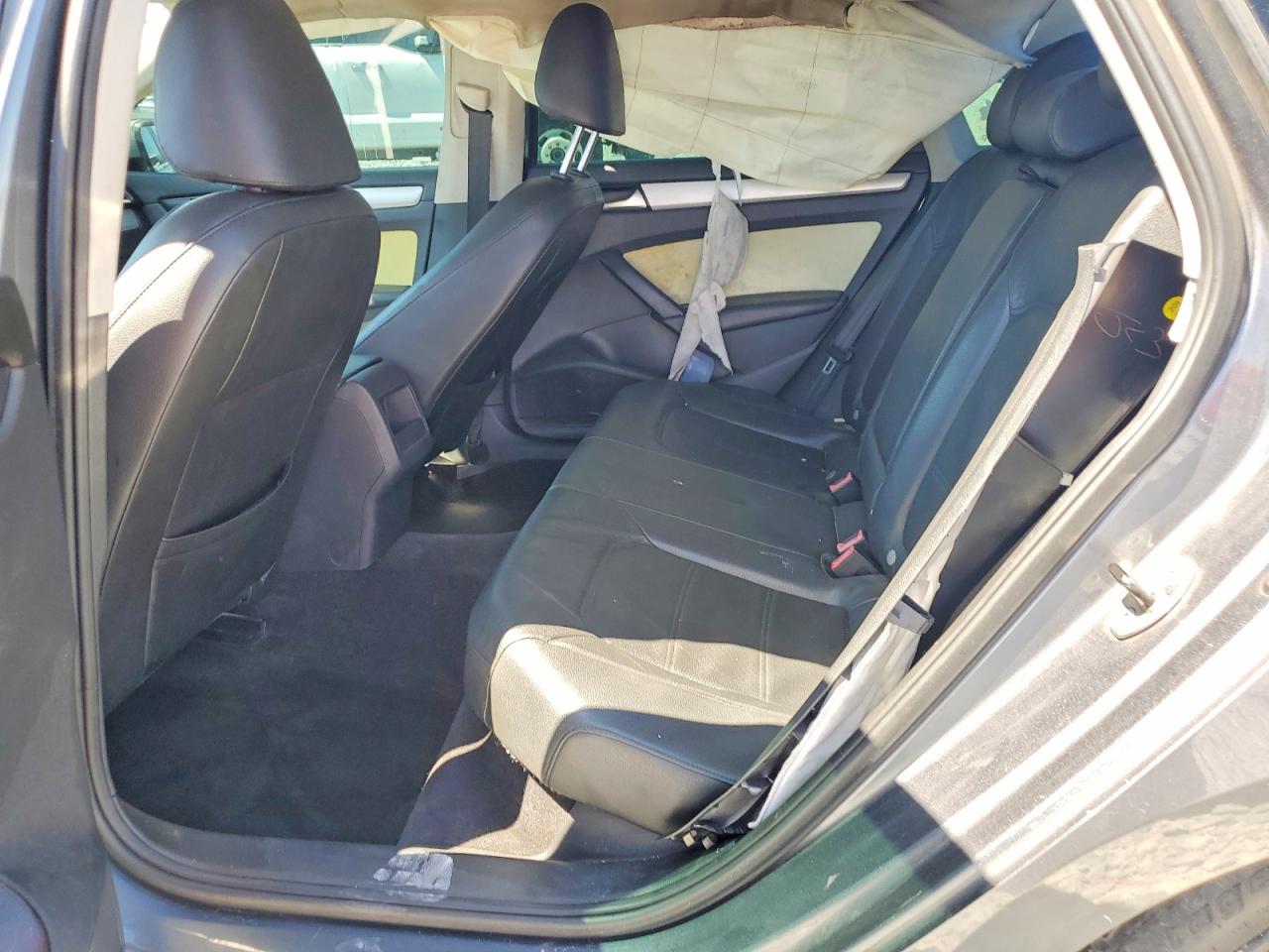 2012 Volkswagen Passat Se Gray vin: 1VWBP7A39CC058744