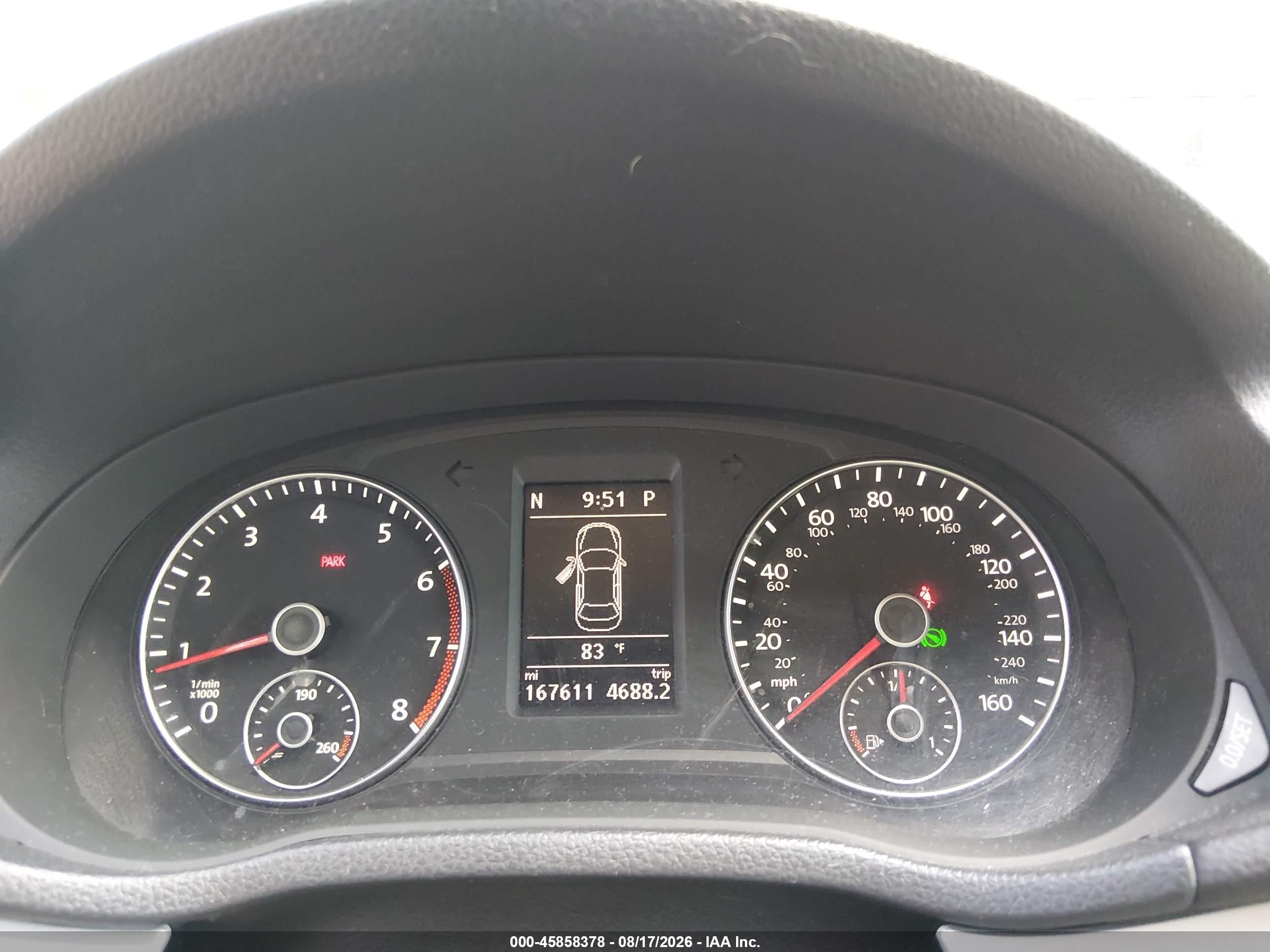 2013 Volkswagen Passat 2.5l Se Красный vin: 1VWBP7A39DC000179