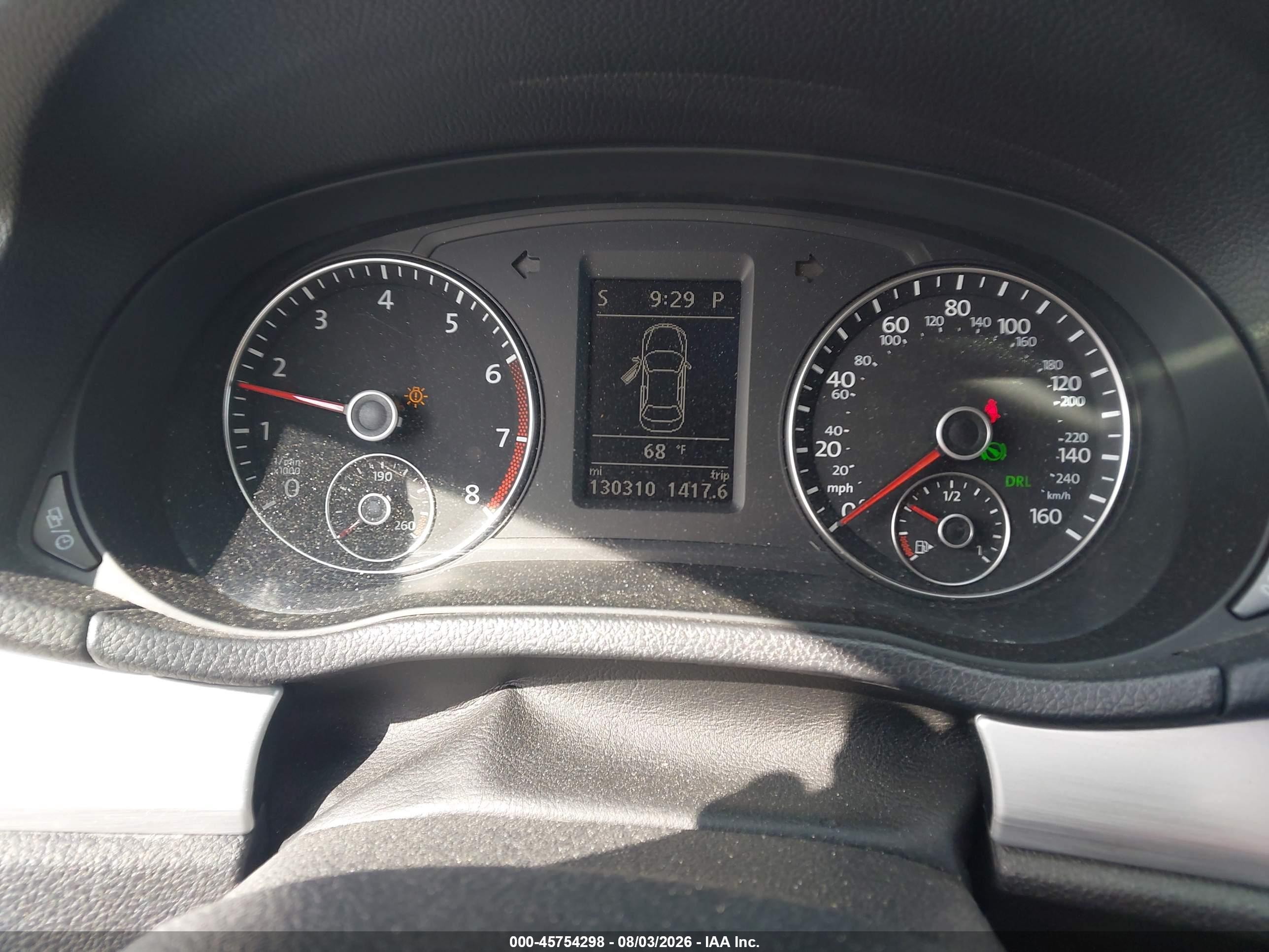 2013 Volkswagen Passat 2.5l Se Silver vin: 1VWBP7A39DC073651