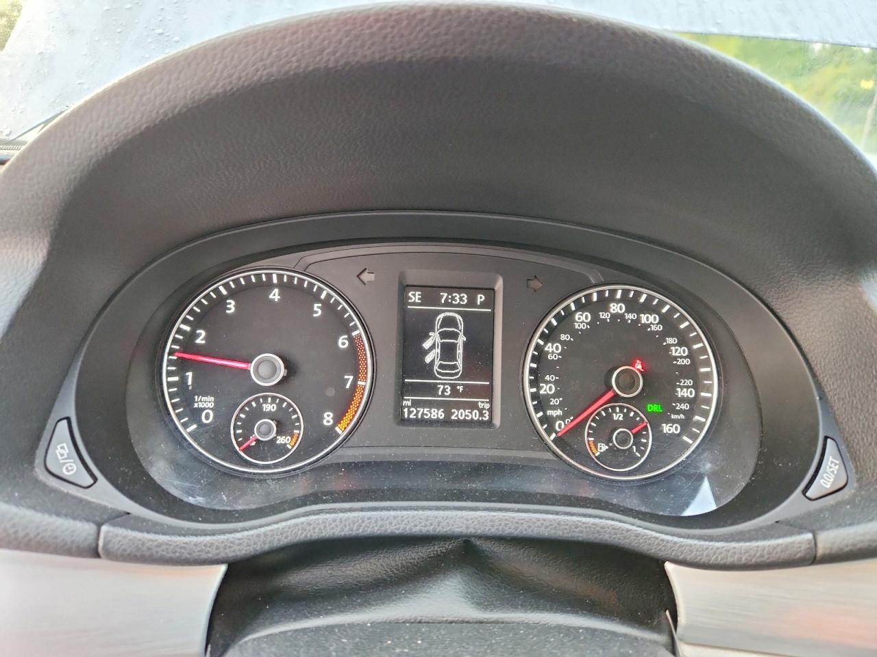 2013 Volkswagen Passat Se Gray vin: 1VWBP7A39DC107636