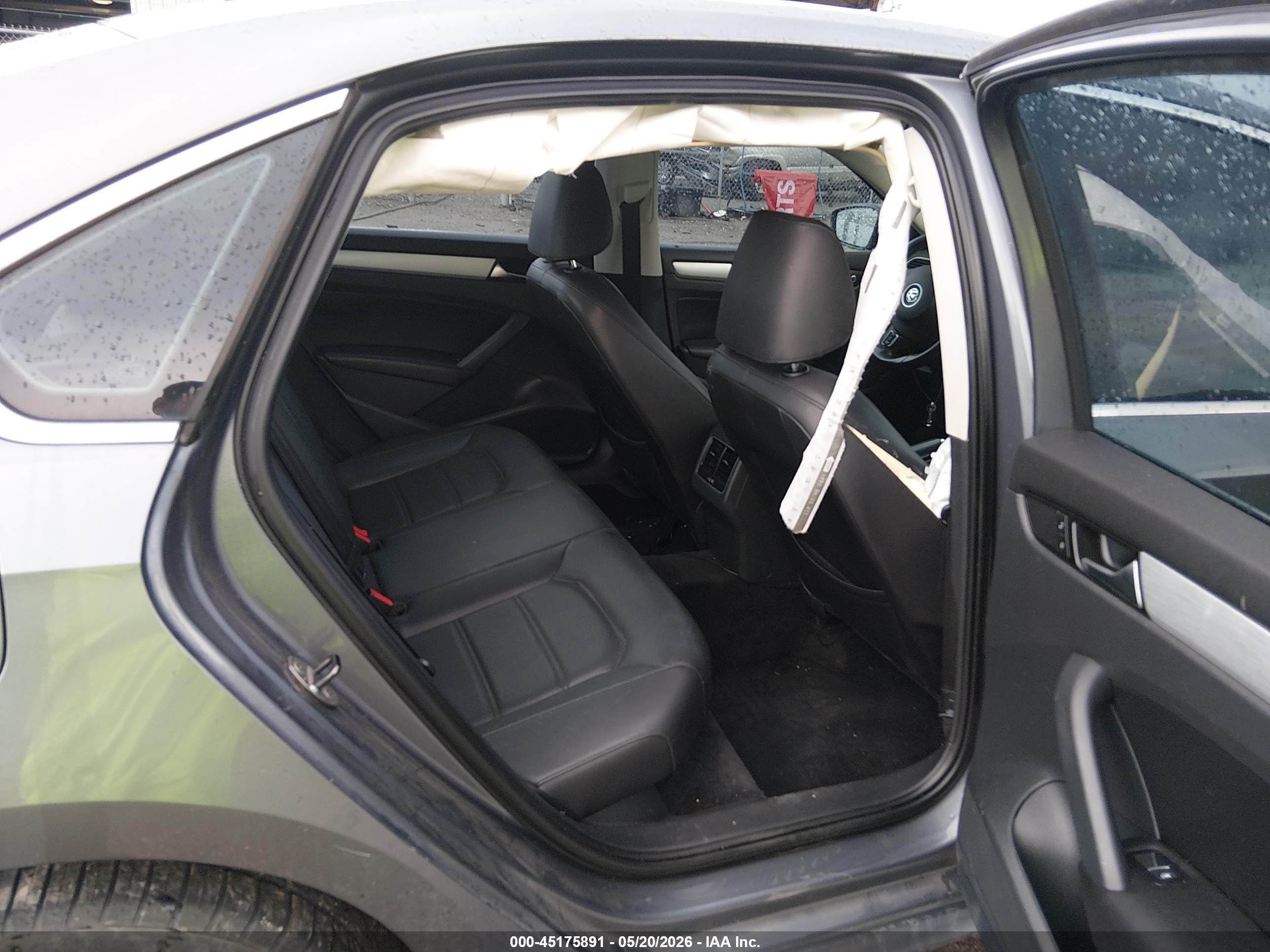 2013 Volkswagen Passat 2.5l Se Gray vin: 1VWBP7A39DC115929