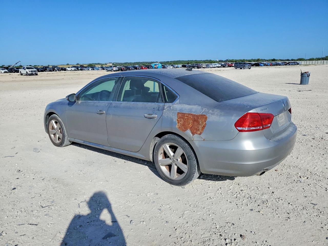 2012 Volkswagen Passat Se Серебряный vin: 1VWBP7A3XCC019967
