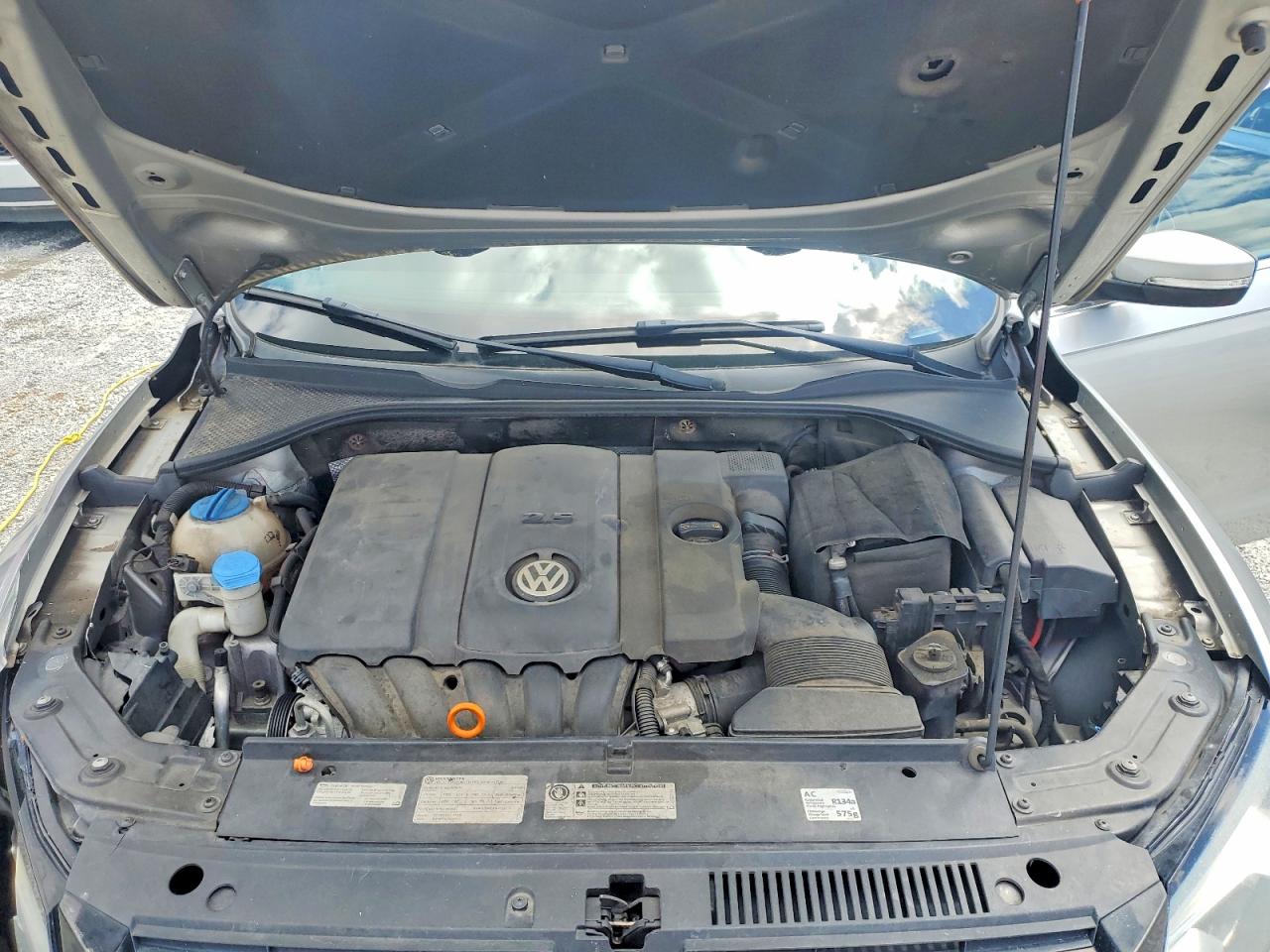 2013 Volkswagen Passat Se Silver vin: 1VWBP7A3XDC074212