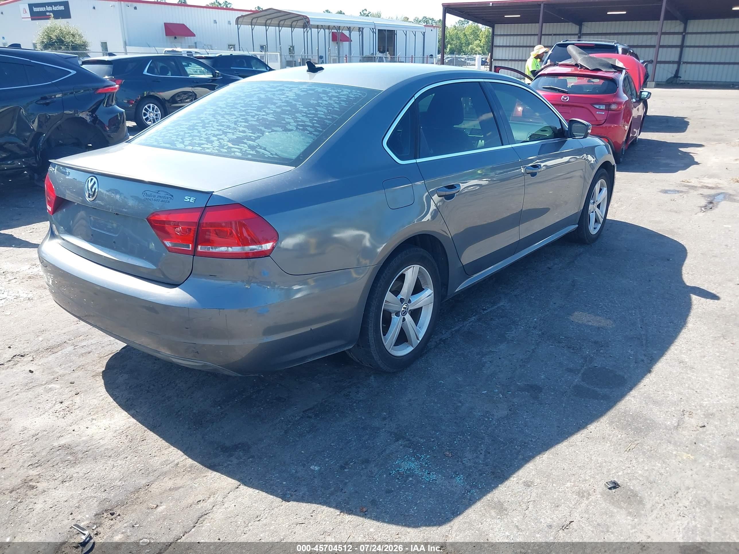 2013 Volkswagen Passat 2.5l Se Черный vin: 1VWBP7A3XDC076770