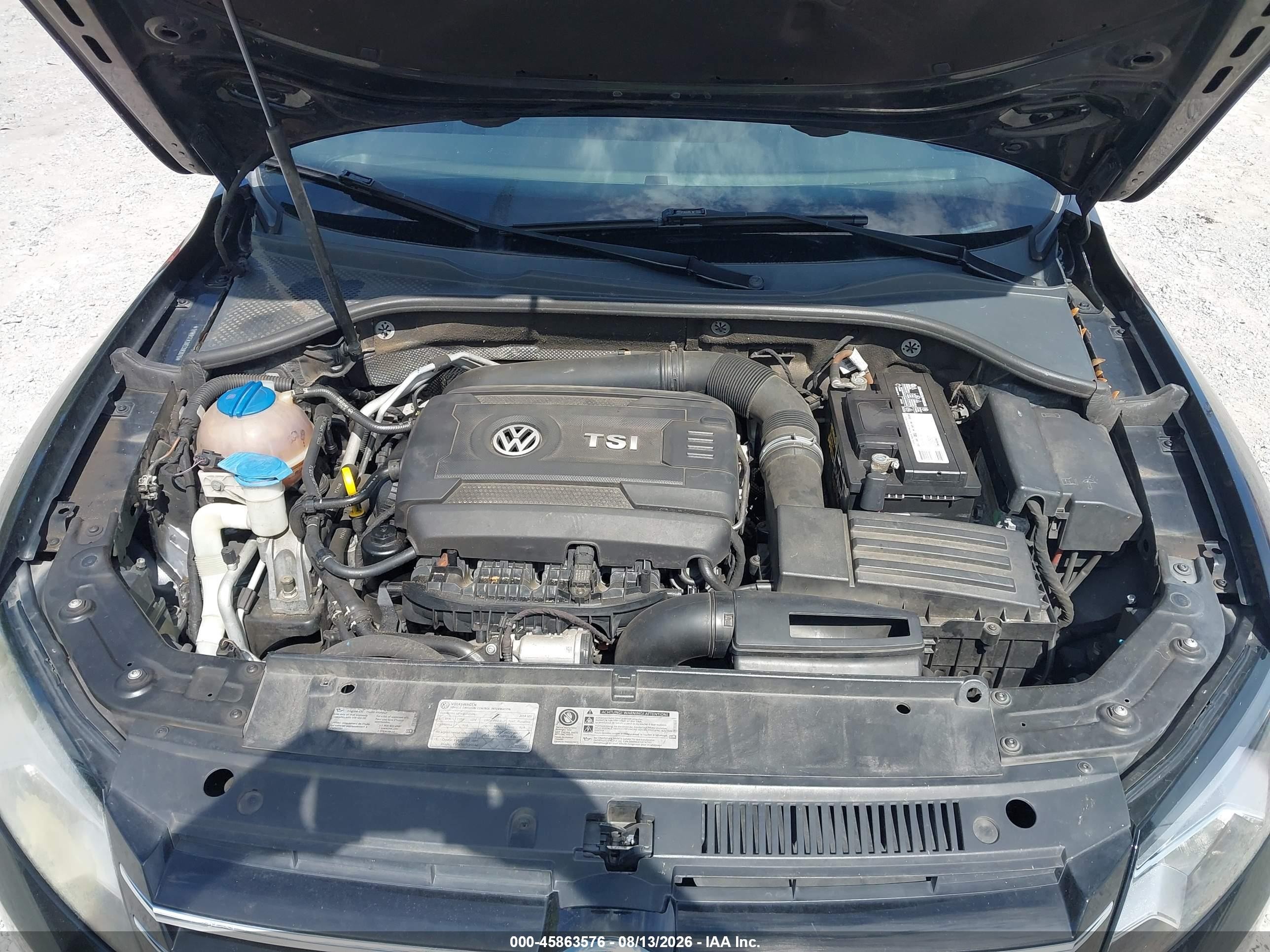 2014 Volkswagen Passat 1.8t Se Черный vin: 1VWBS7A30EC083078