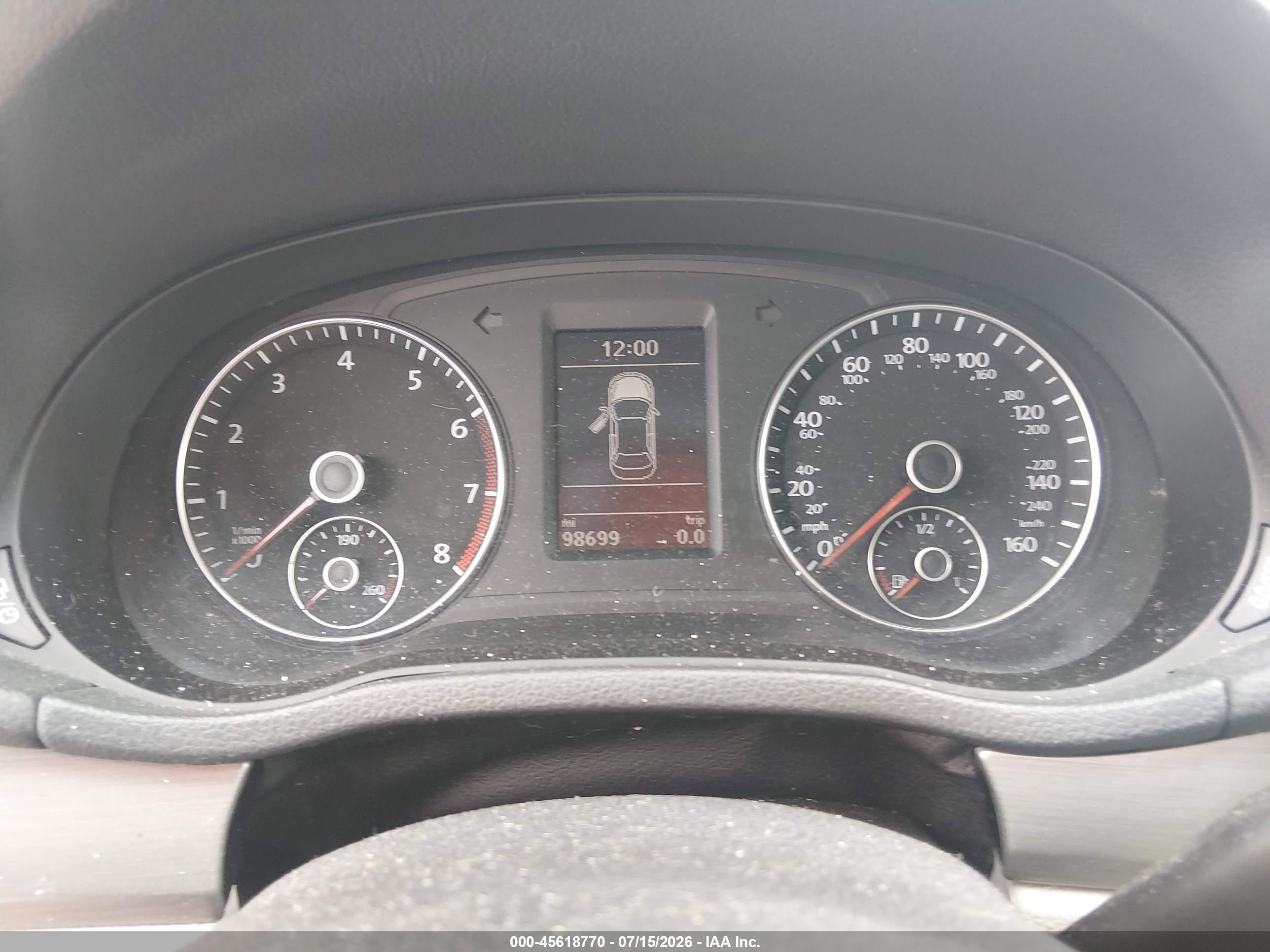 2014 Volkswagen Passat 1.8t Se Gray vin: 1VWBS7A30EC115804