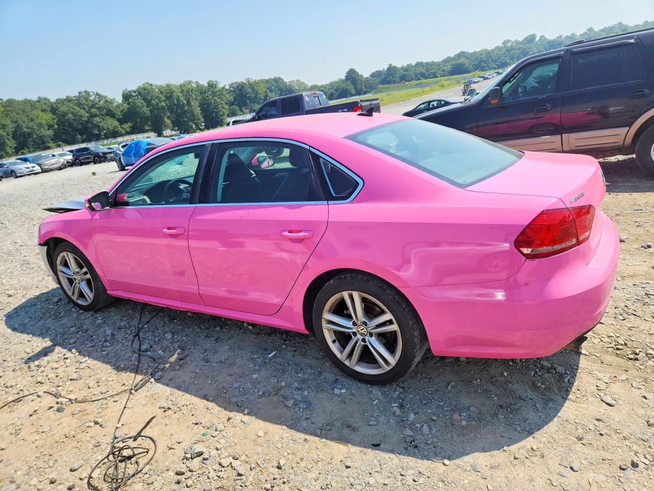 2014 Volkswagen Passat Se Two Tone vin: 1VWBS7A30EC118895