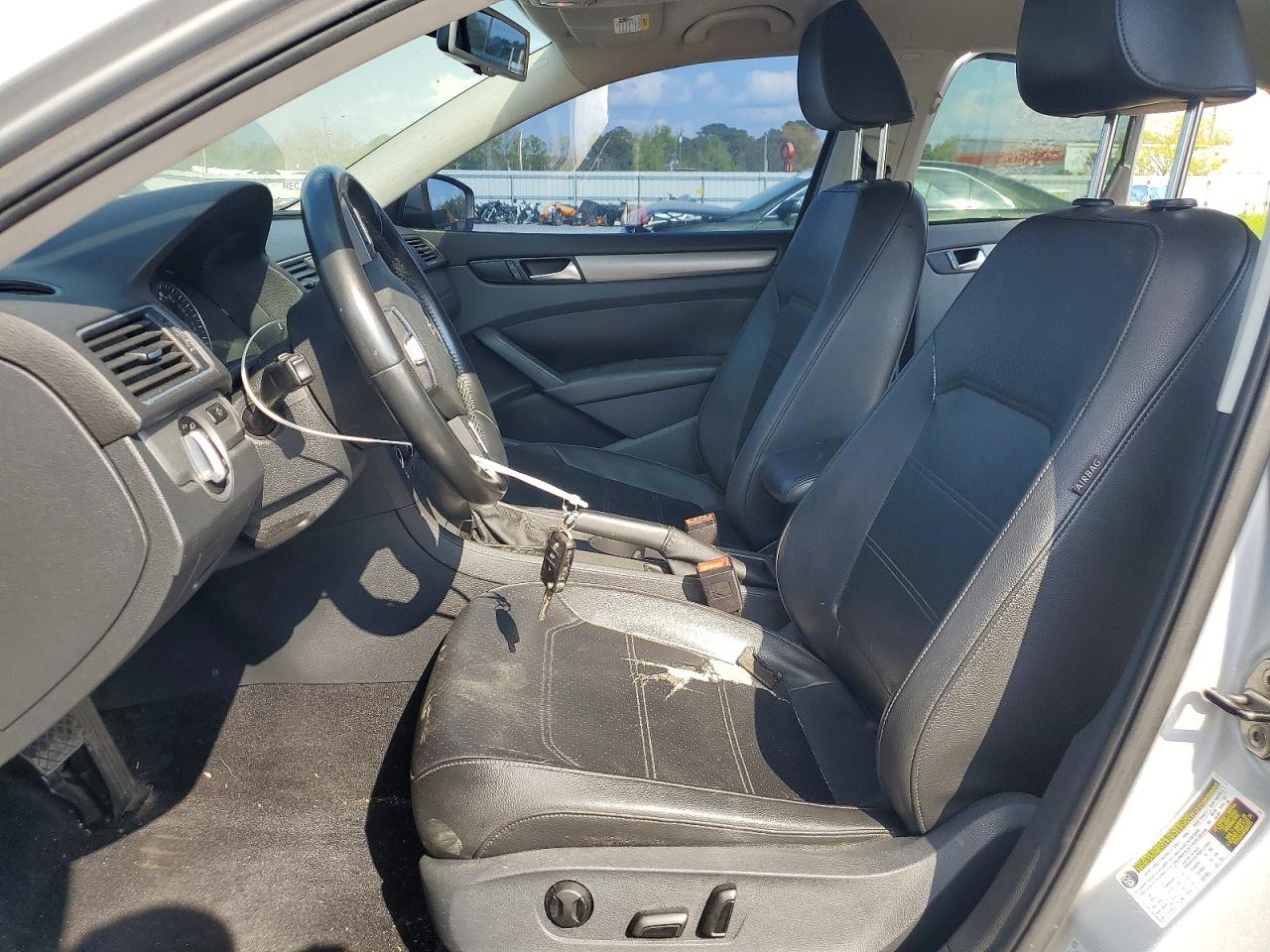 2014 Volkswagen Passat Se Silver vin: 1VWBS7A30EC120307