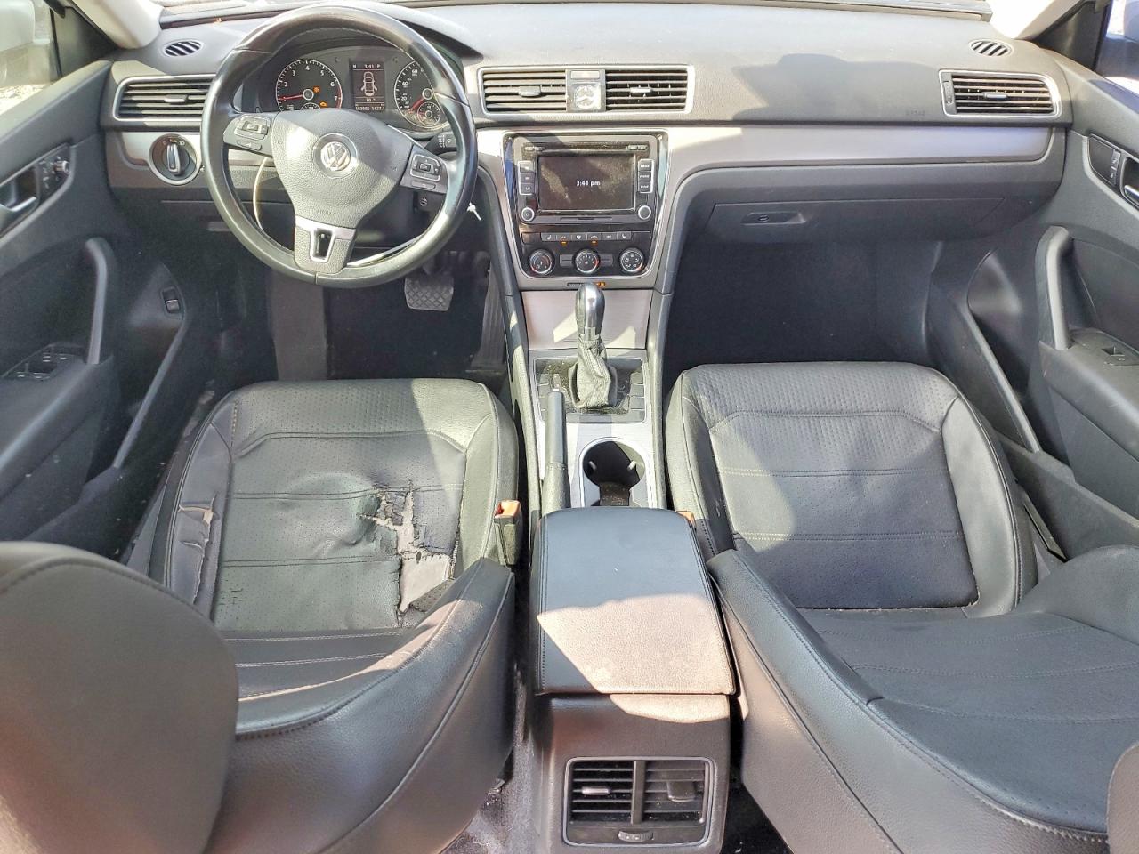 2014 Volkswagen Passat Se Silver vin: 1VWBS7A30EC120307