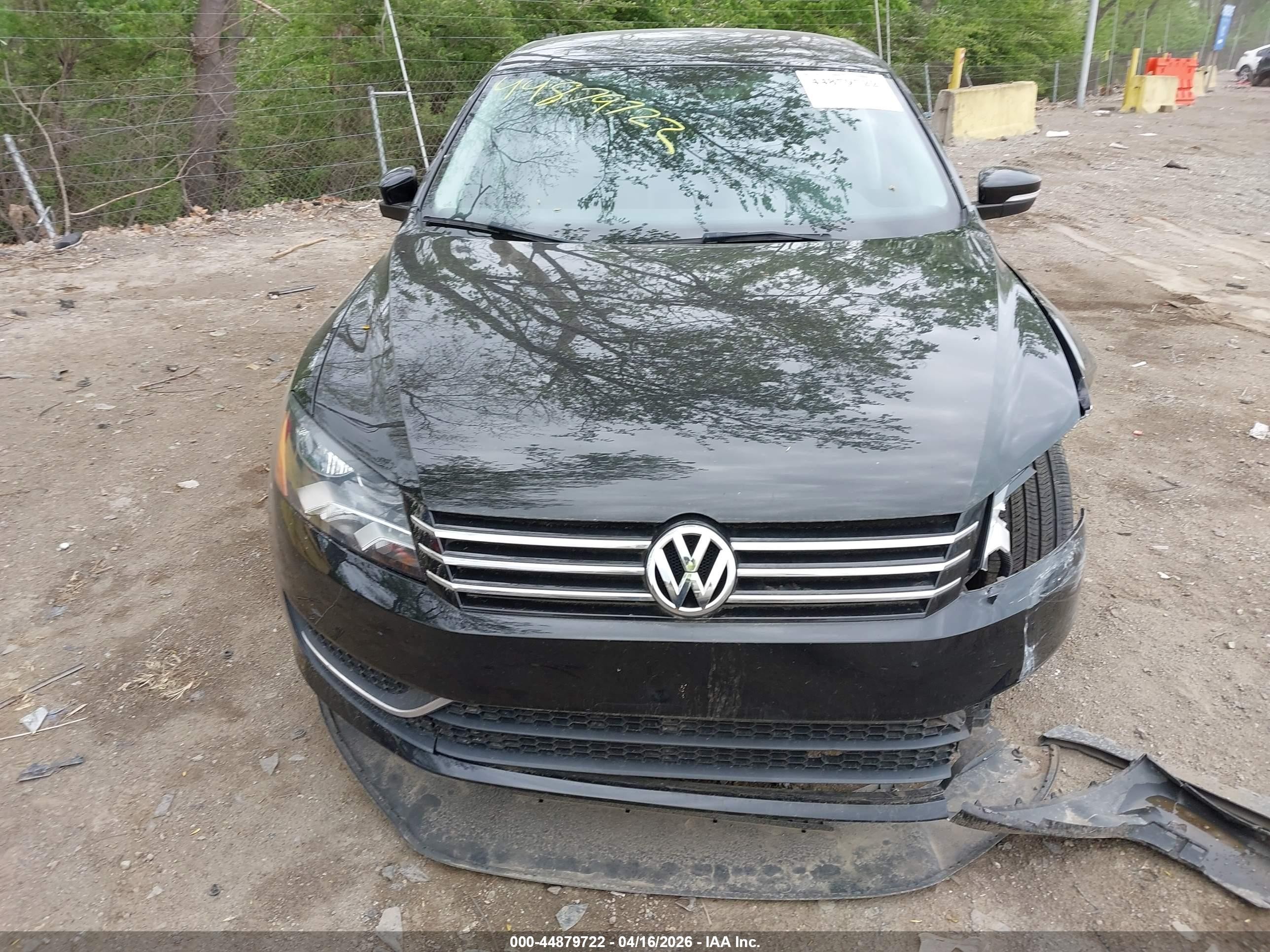 2014 Volkswagen Passat 1.8t Se Черный vin: 1VWBS7A31EC042250