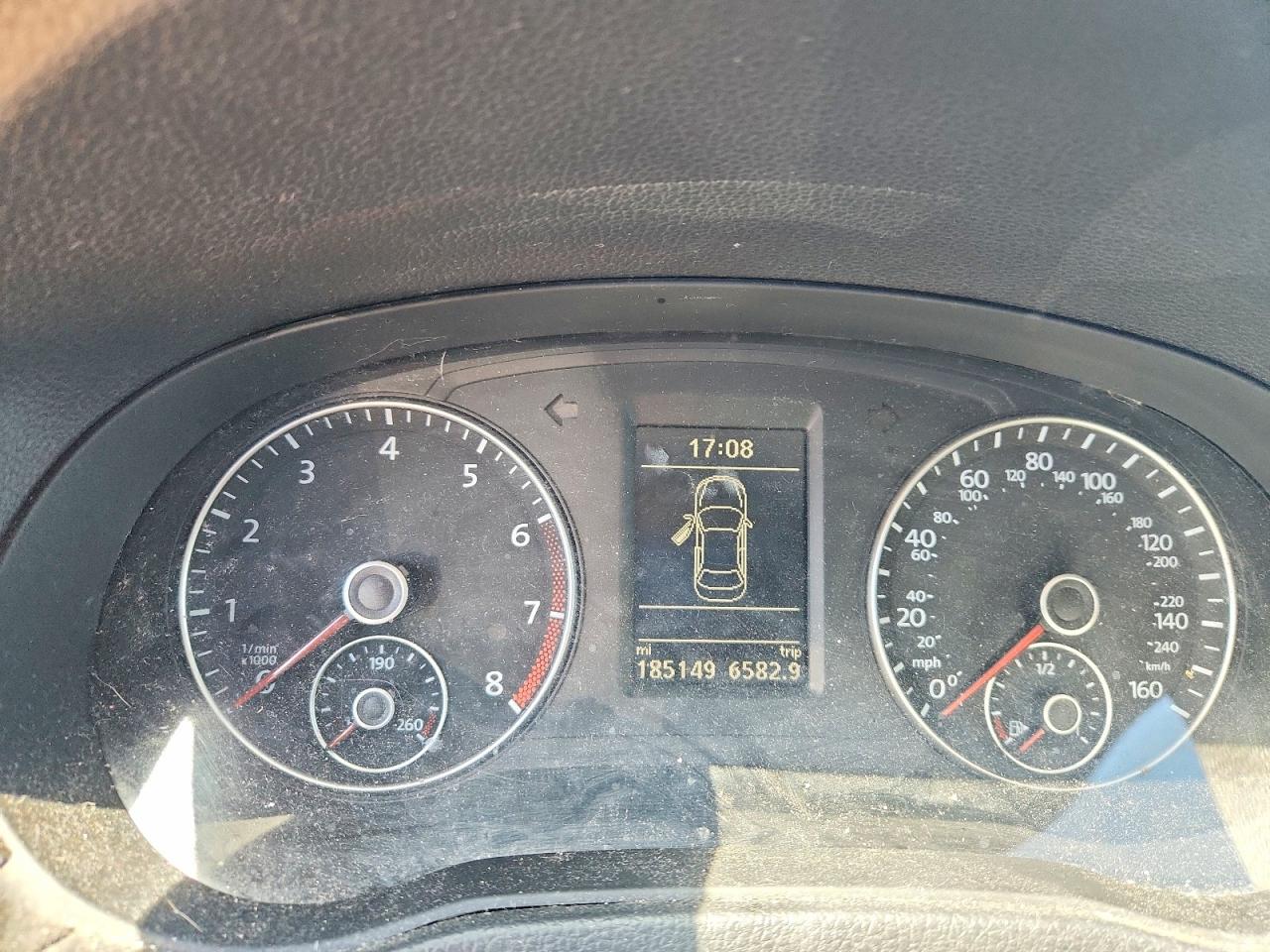 2014 Volkswagen Passat Se Gray vin: 1VWBS7A32EC046582