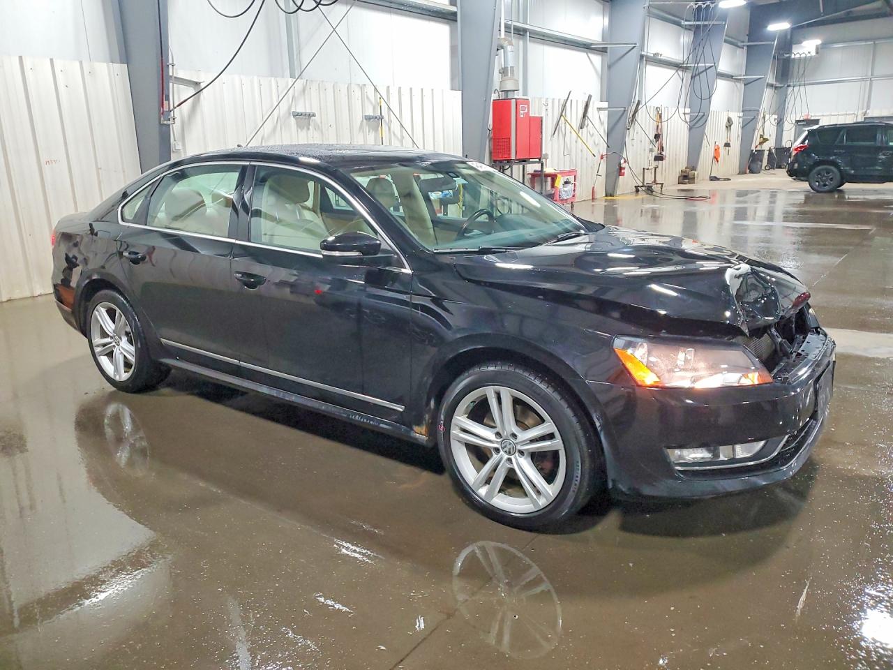 2015 Volkswagen Passat Se Black vin: 1VWBS7A32FC075422