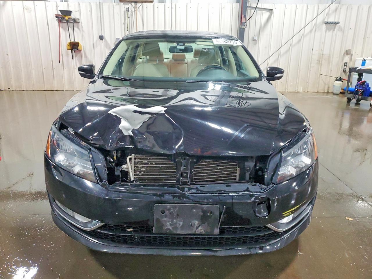 2015 Volkswagen Passat Se Черный vin: 1VWBS7A32FC075422