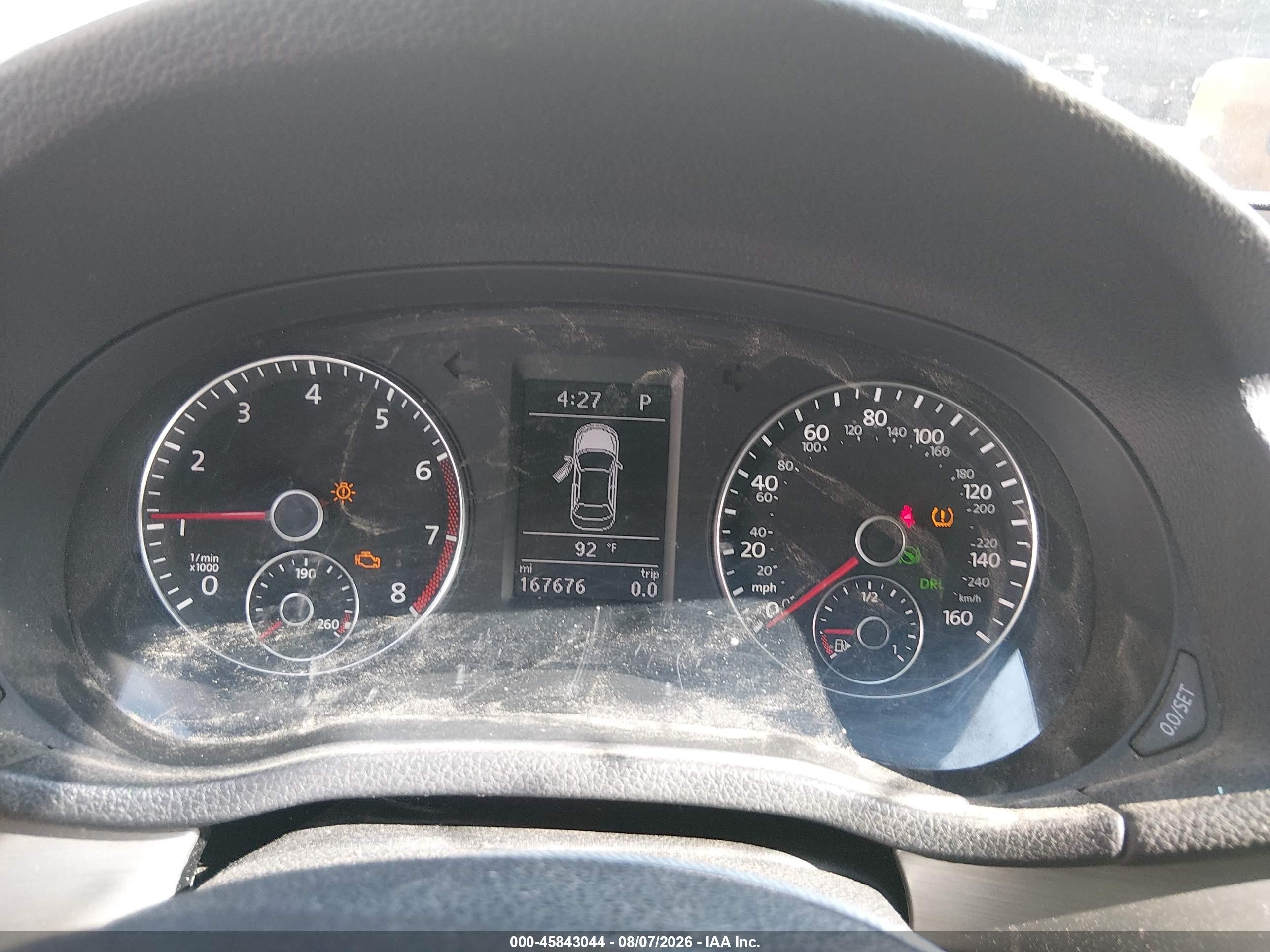 2014 Volkswagen Passat 1.8t Se White vin: 1VWBS7A33EC060216