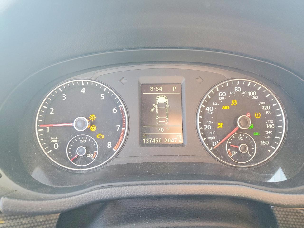 2014 Volkswagen Passat Se Белый vin: 1VWBS7A33EC115361