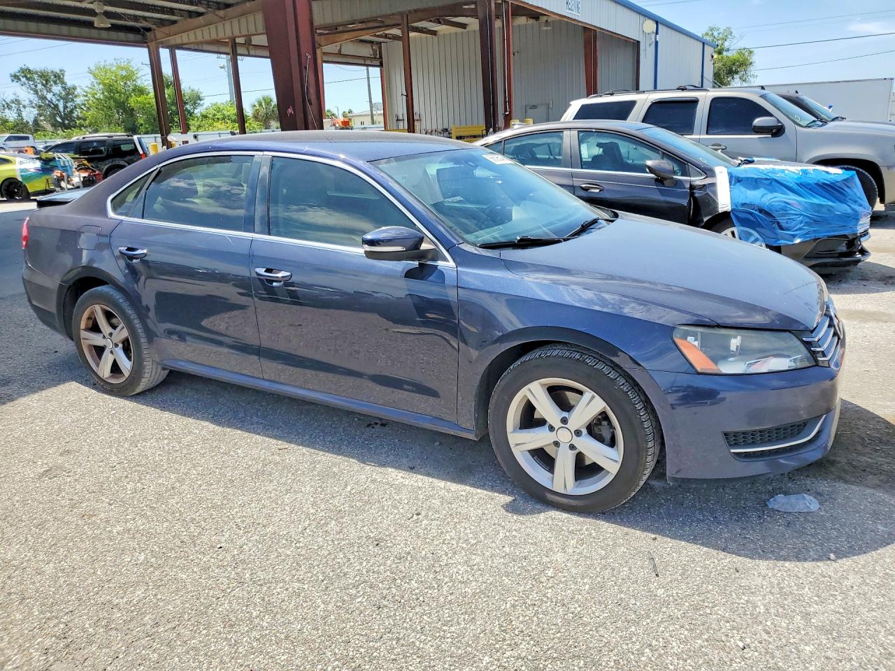 2014 Volkswagen Passat Se Charcoal vin: 1VWBS7A33EC118907