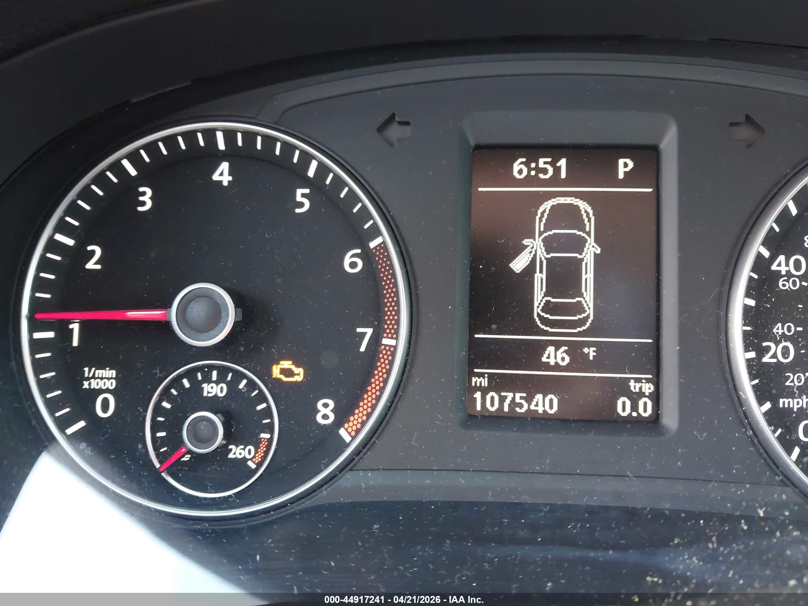 2014 Volkswagen Passat 1.8t Se White vin: 1VWBS7A35EC111778