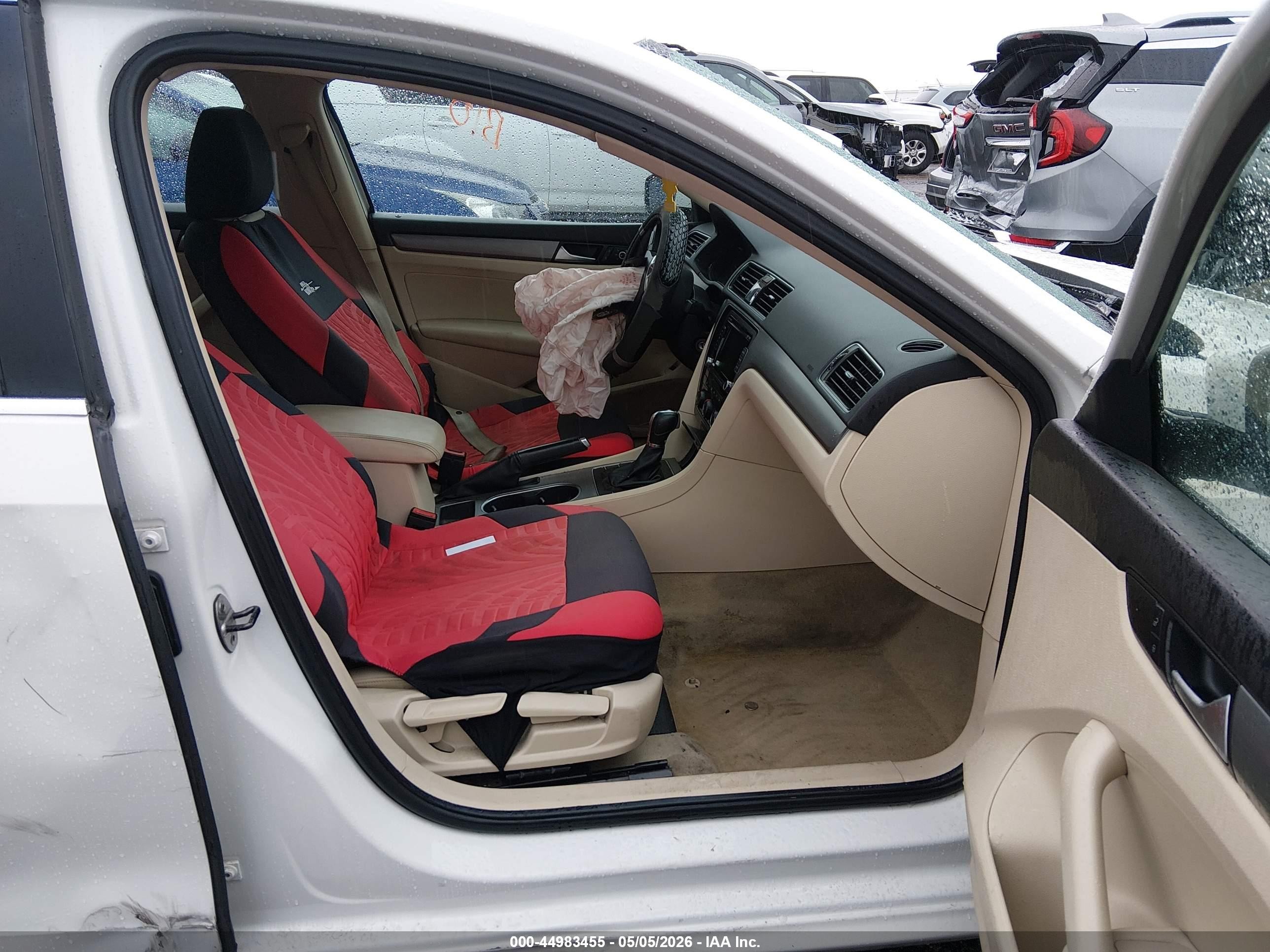 2014 Volkswagen Passat 1.8t Se Белый vin: 1VWBS7A35EC115488