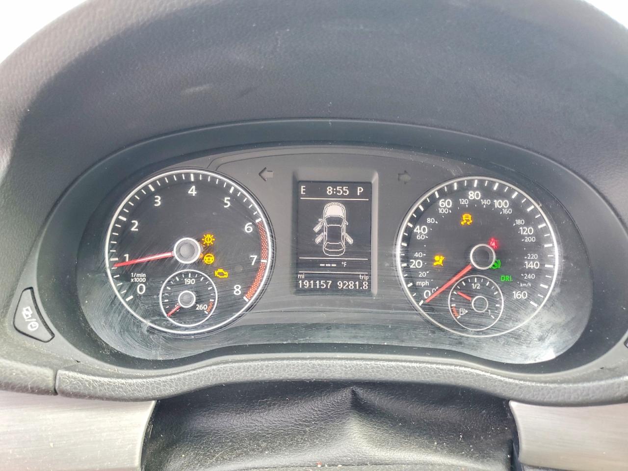 2014 Volkswagen Passat Se Белый vin: 1VWBS7A36EC112132