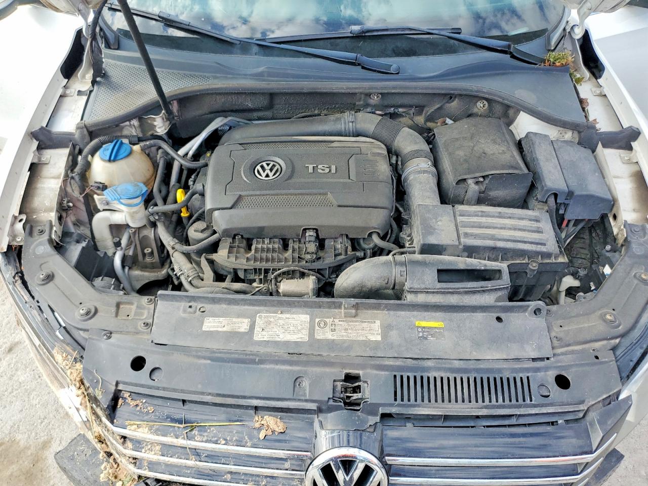 2014 Volkswagen Passat Se Белый vin: 1VWBS7A36EC112132