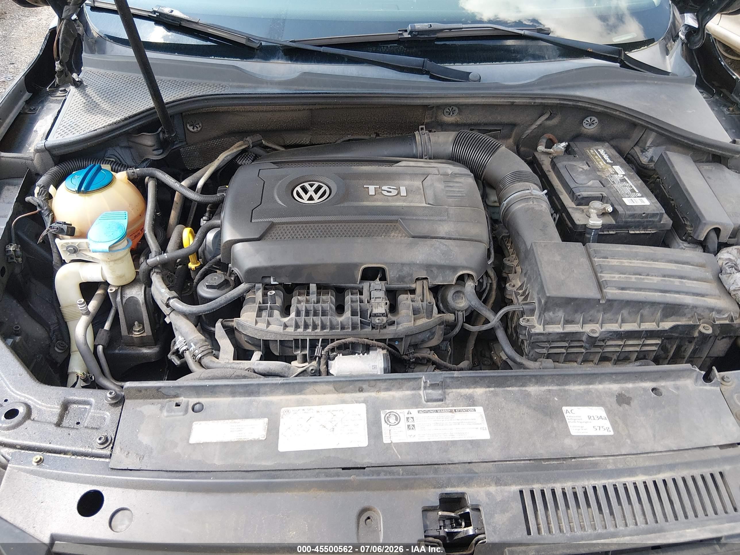 2014 Volkswagen Passat 1.8t Se Black vin: 1VWBS7A38EC068277