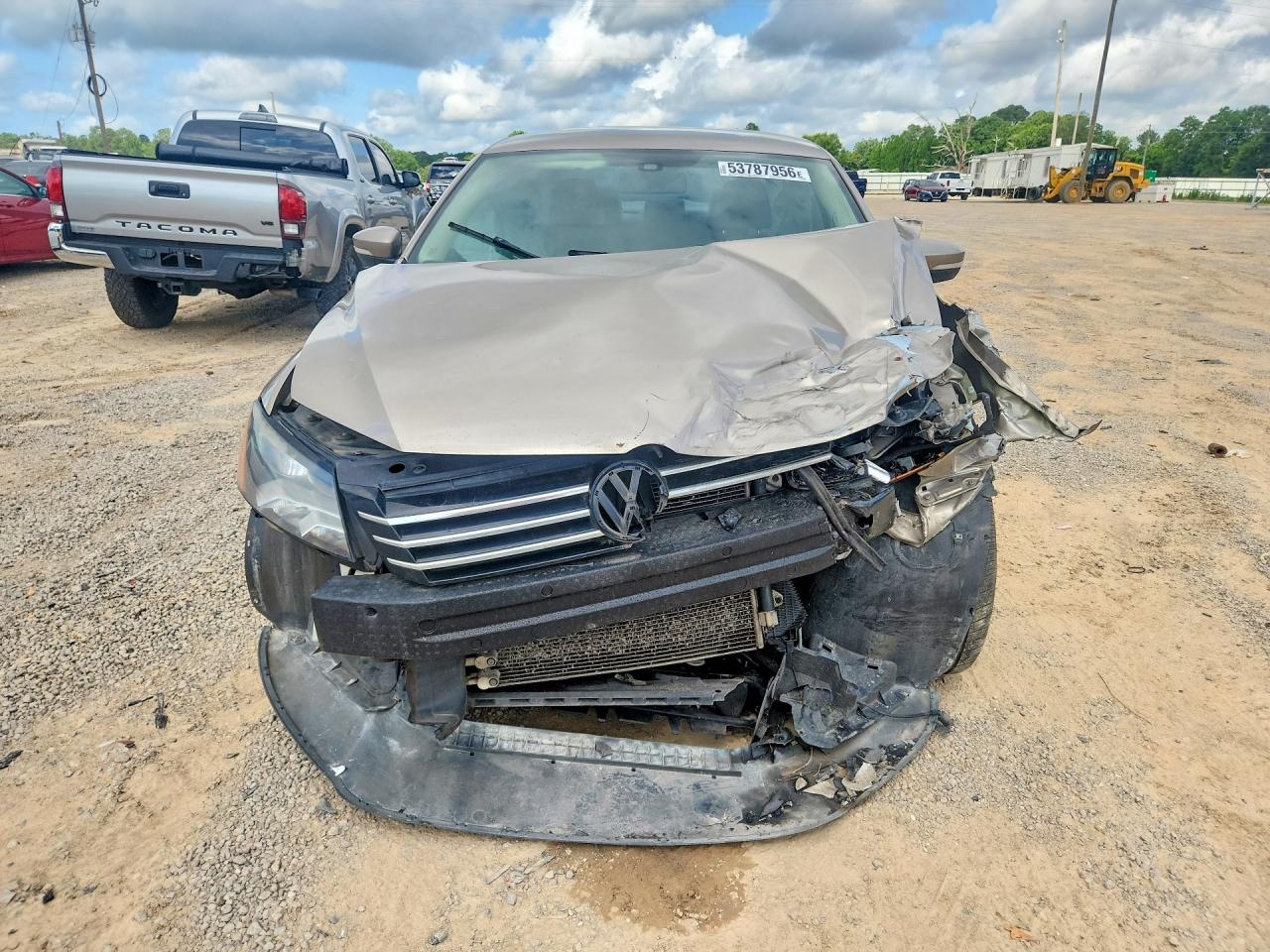 2015 Volkswagen Passat Se Tan vin: 1VWBS7A38FC054431