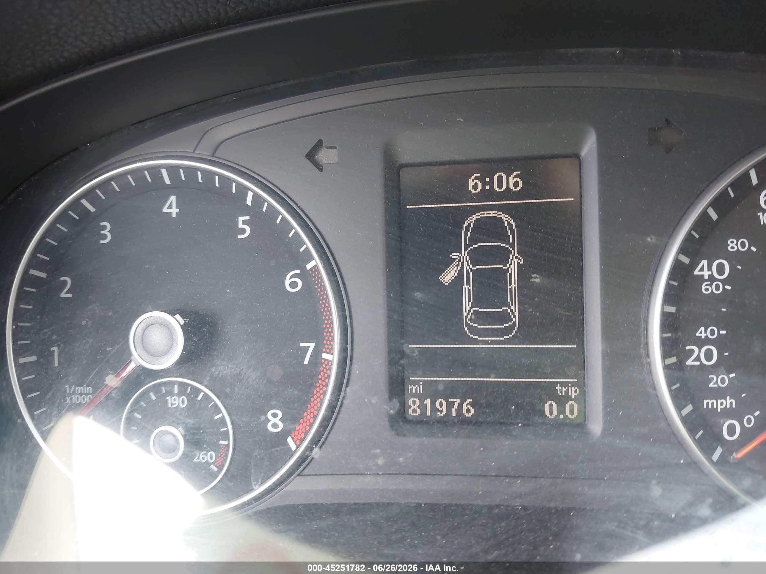 2015 Volkswagen Passat 1.8t Se Blue vin: 1VWBS7A38FC080897
