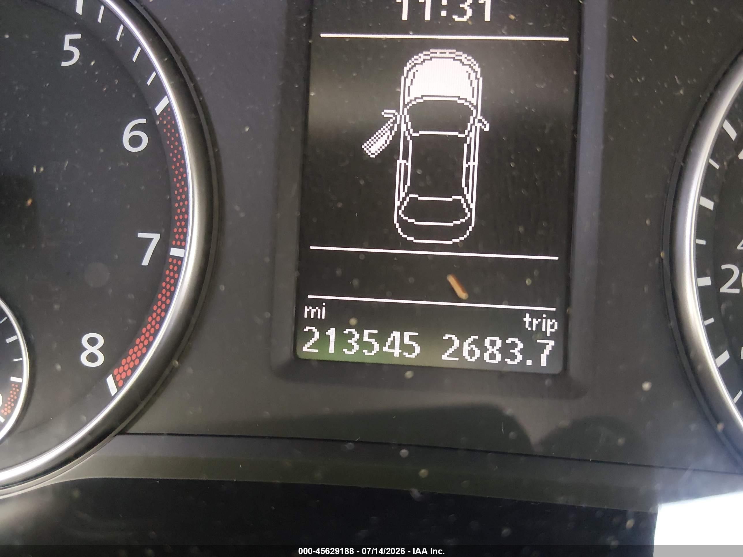 2014 Volkswagen Passat 1.8t Se Gray vin: 1VWBS7A3XEC085596