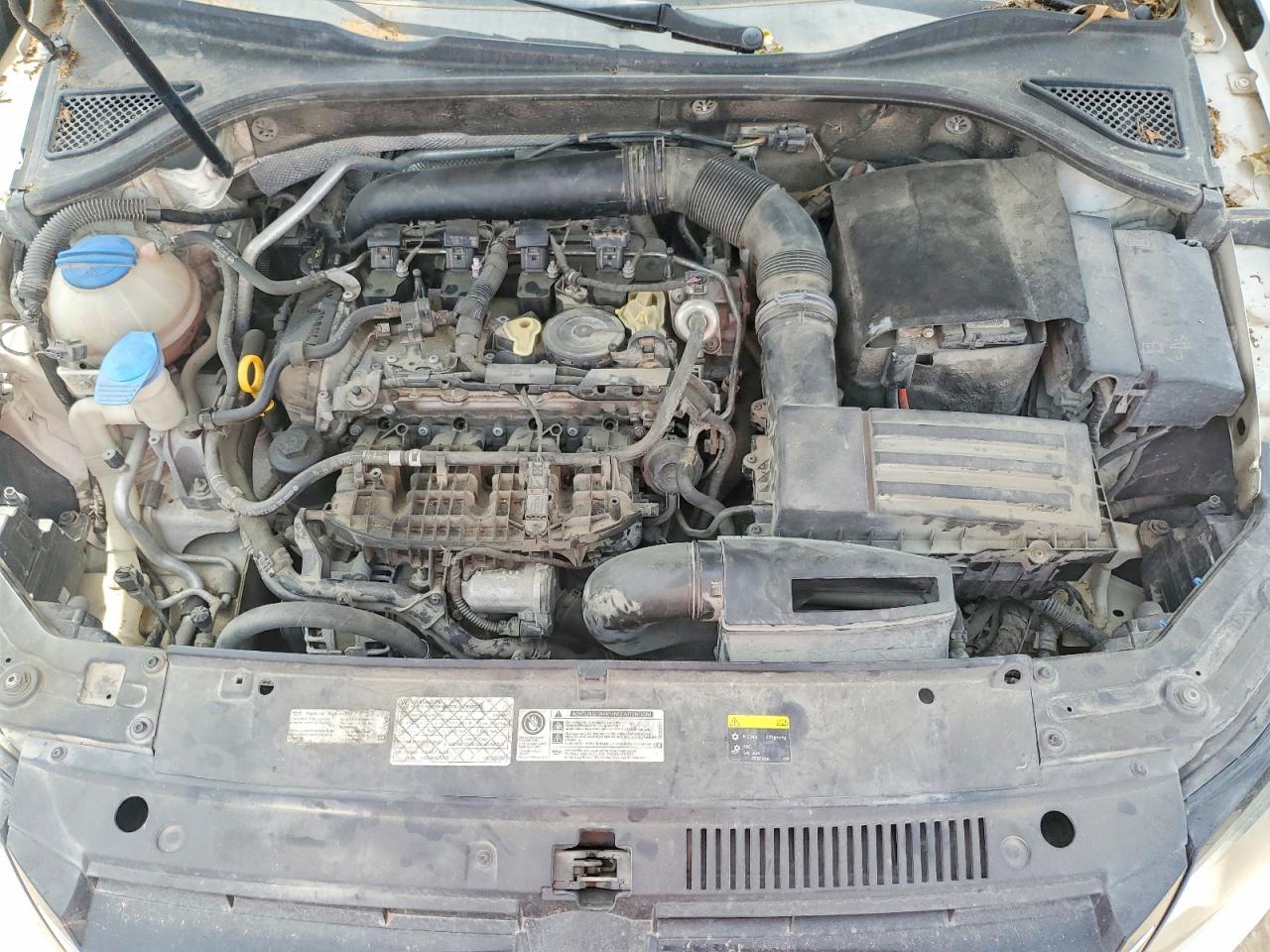 2015 Volkswagen Passat Se Белый vin: 1VWBS7A3XFC032981