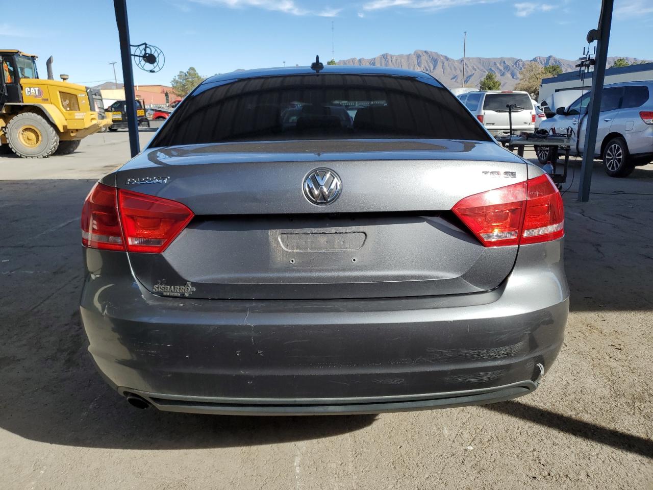 2015 Volkswagen Passat Se Gray vin: 1VWBT7A30FC006340