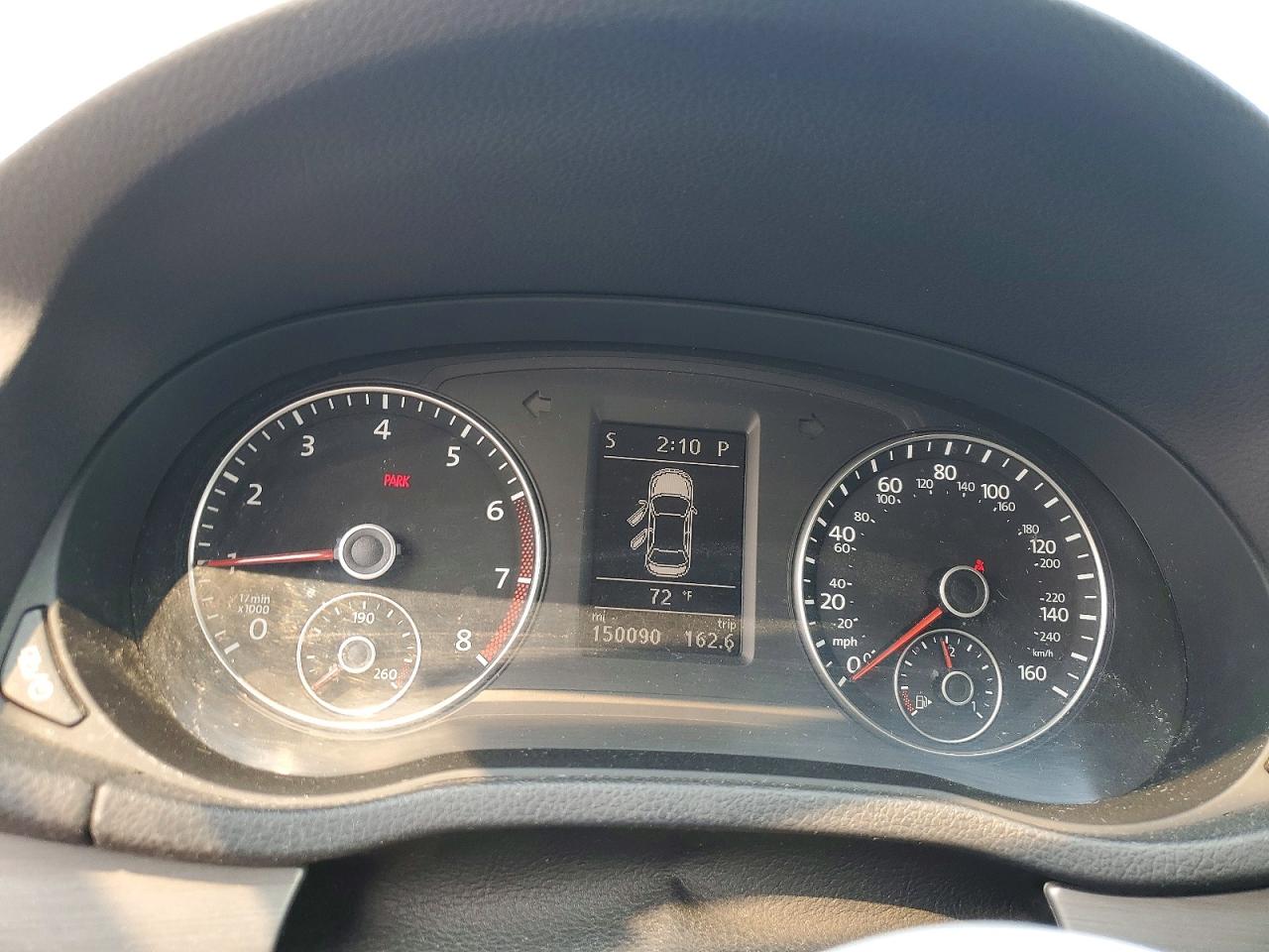 2015 Volkswagen Passat Se Gray vin: 1VWBT7A30FC023686