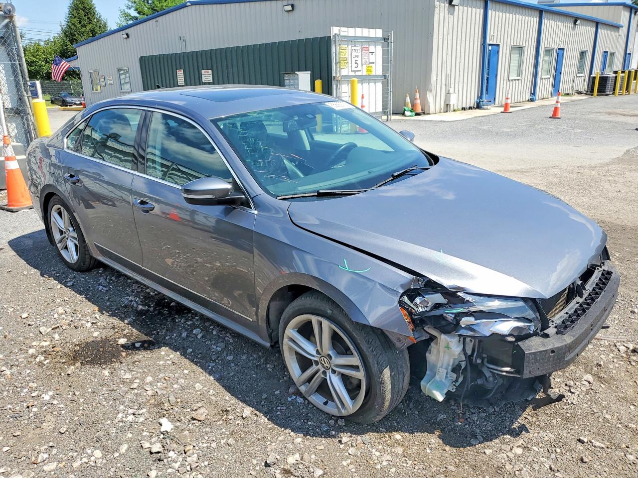 2015 Volkswagen Passat Se Gray vin: 1VWBT7A30FC073293