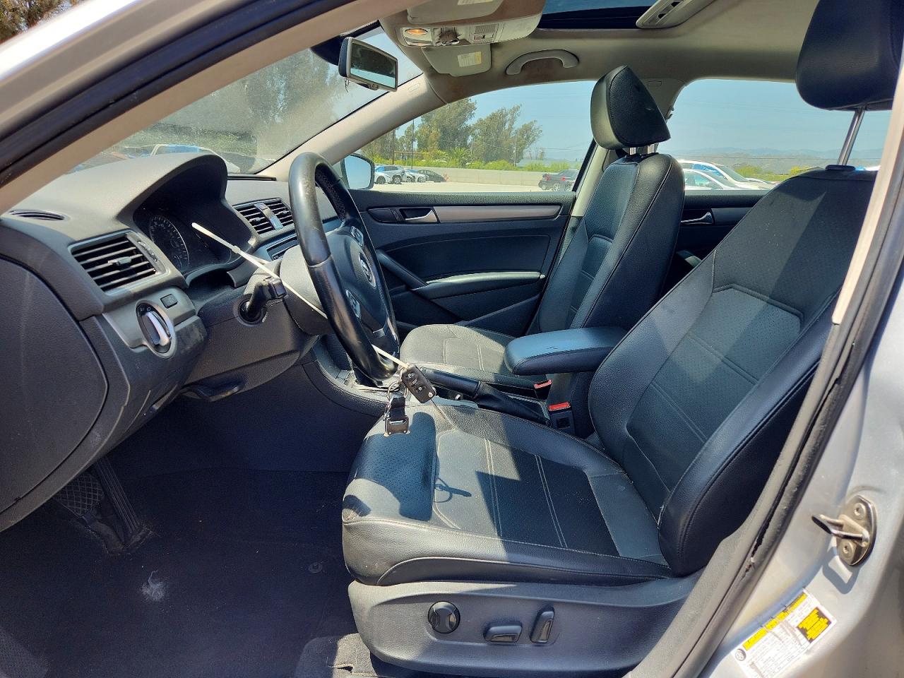 2014 Volkswagen Passat Se Silver vin: 1VWBT7A31EC045503